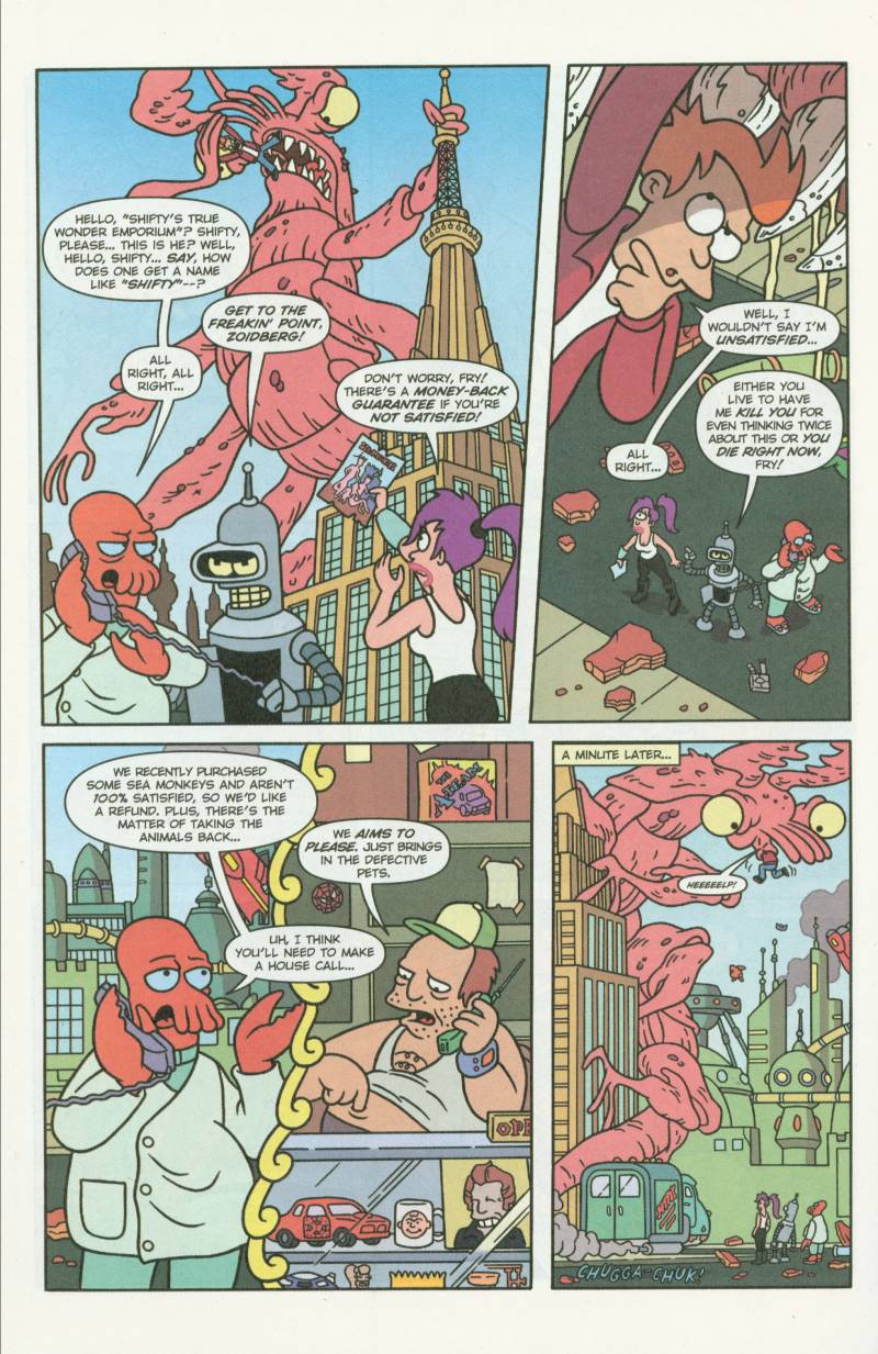 Read online Futurama Comics comic -  Issue #1 - 26