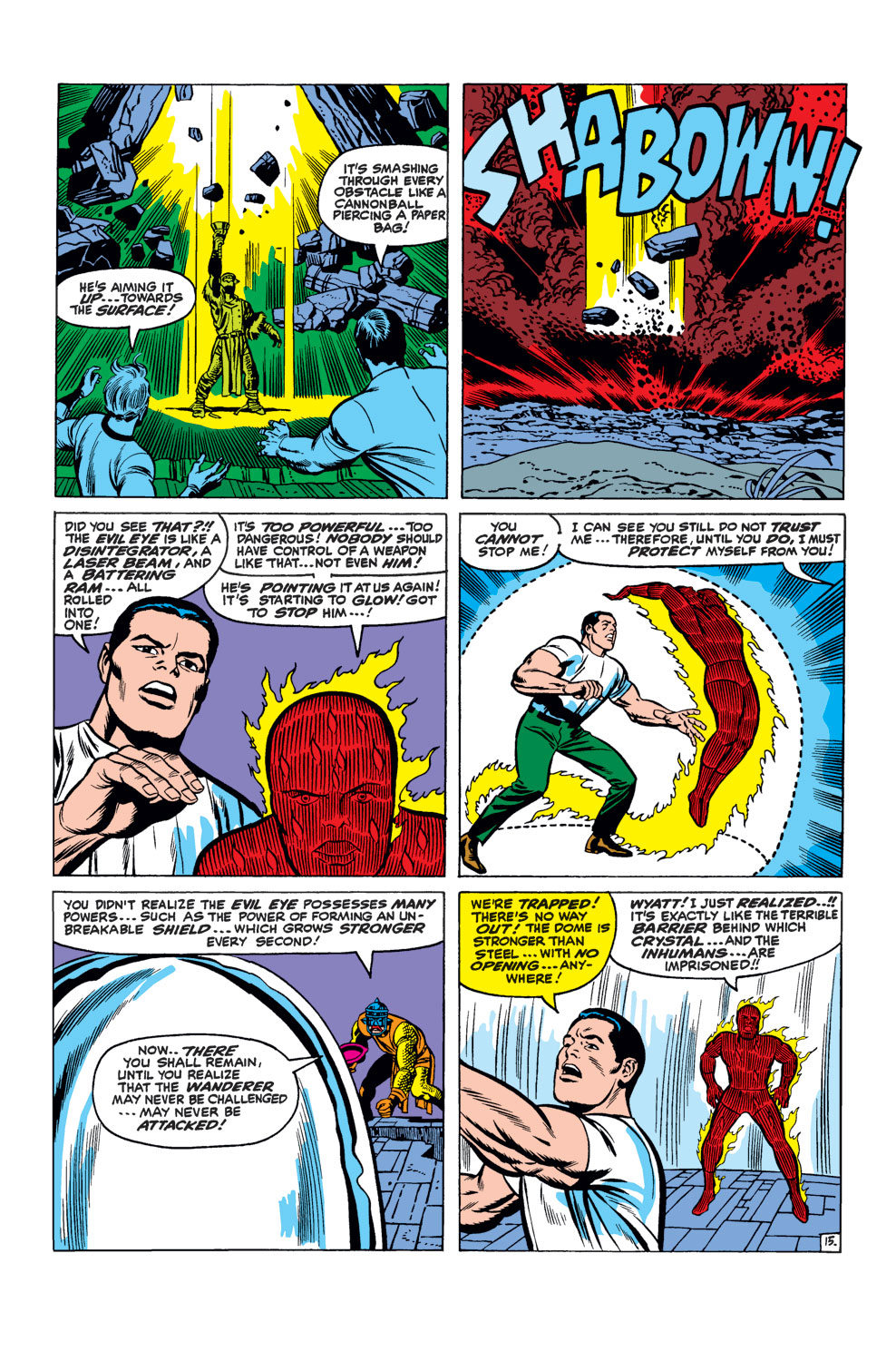 Read online Fantastic Four (1961) comic -  Issue #54 - 16