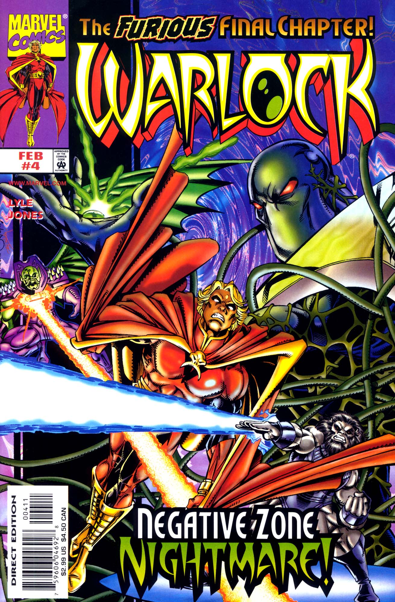 Read online Warlock (1998) comic -  Issue #4 - 1
