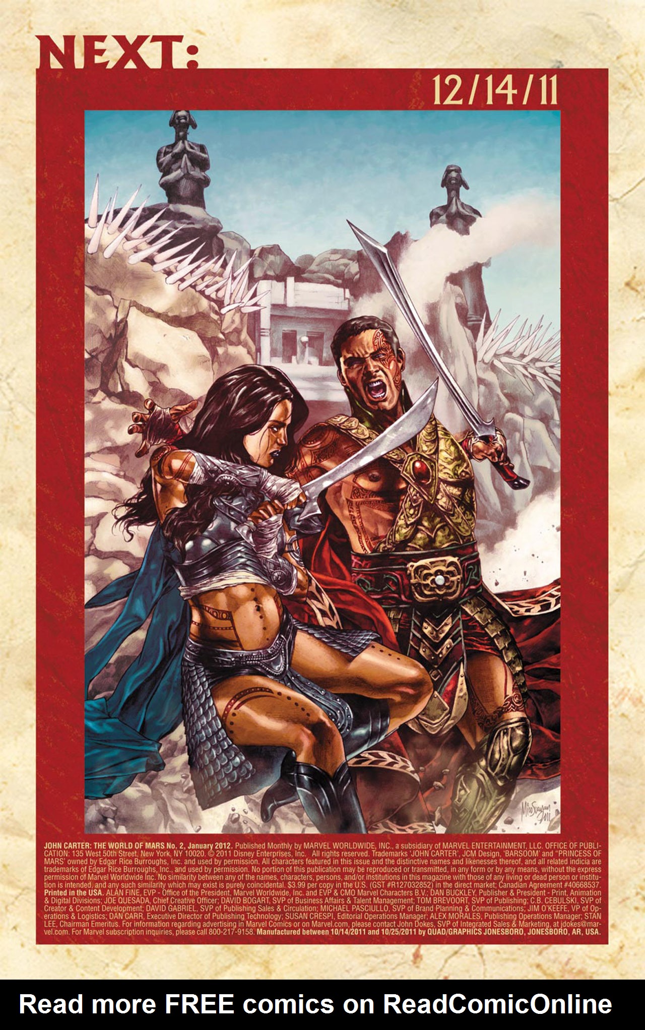 Read online John Carter: The World of Mars comic -  Issue #2 - 23