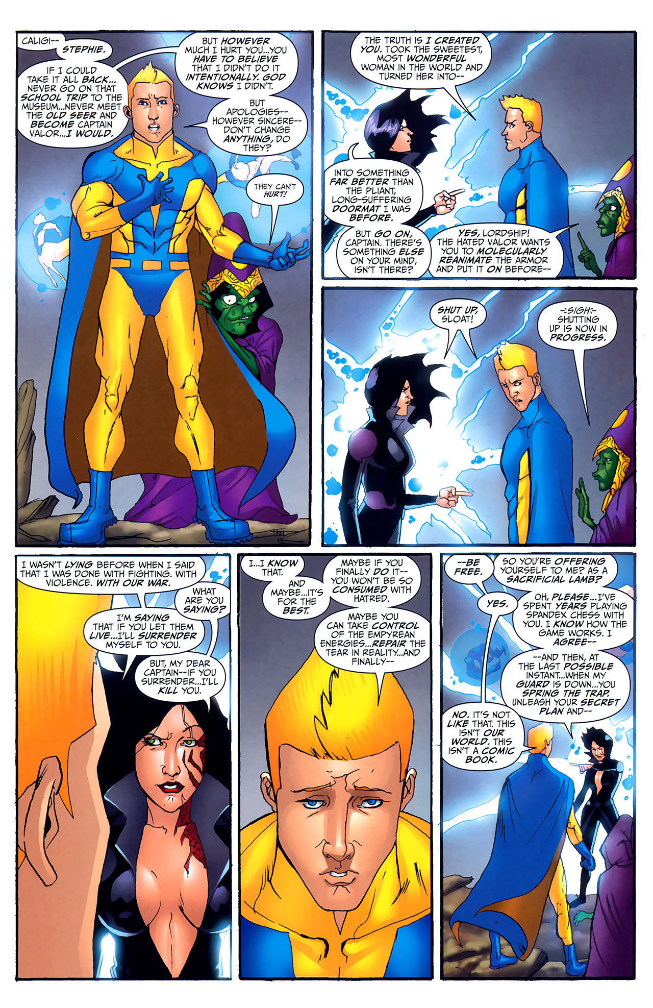 Read online Hero Squared: Love And Death comic -  Issue #3 - 11