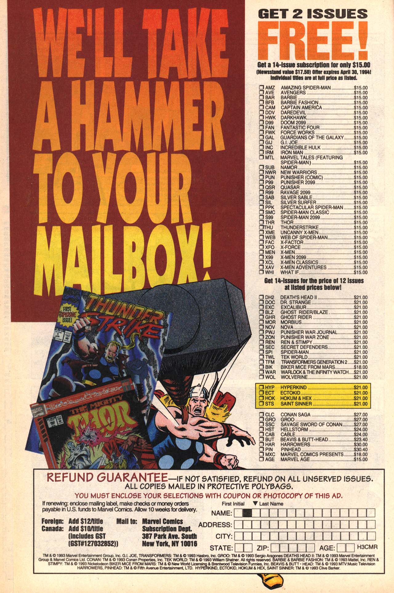 Read online Marvel Tales (1964) comic -  Issue #282 - 14