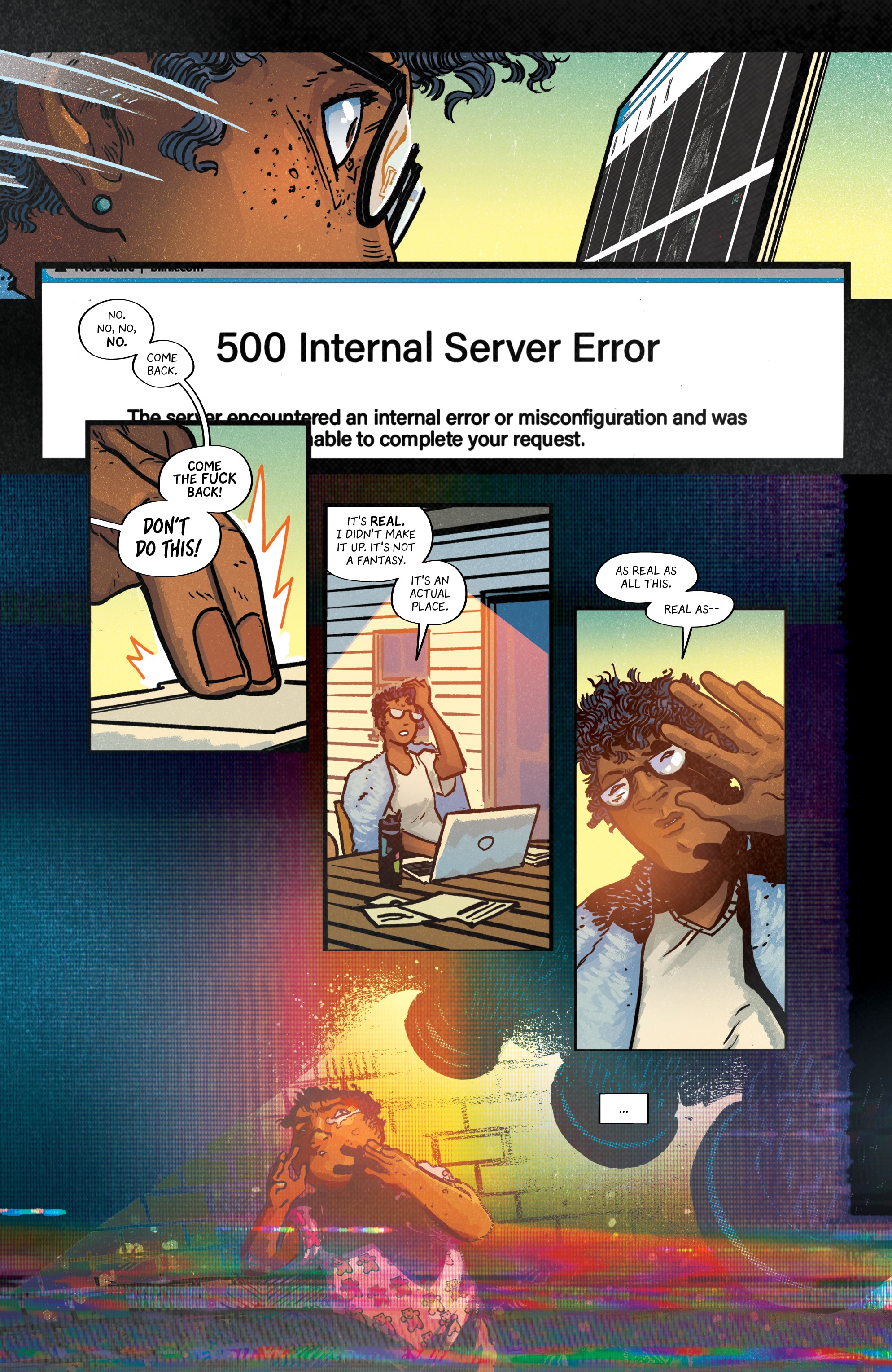 Read online Blink (2022) comic -  Issue #1 - 8