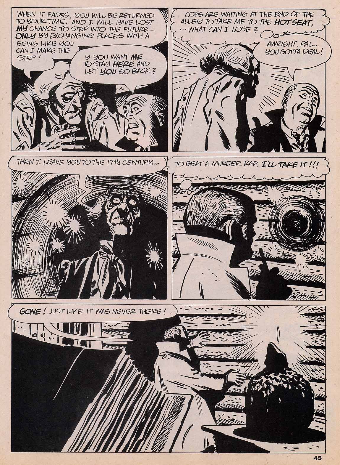 Read online Creepy (1964) comic -  Issue #9 - 45