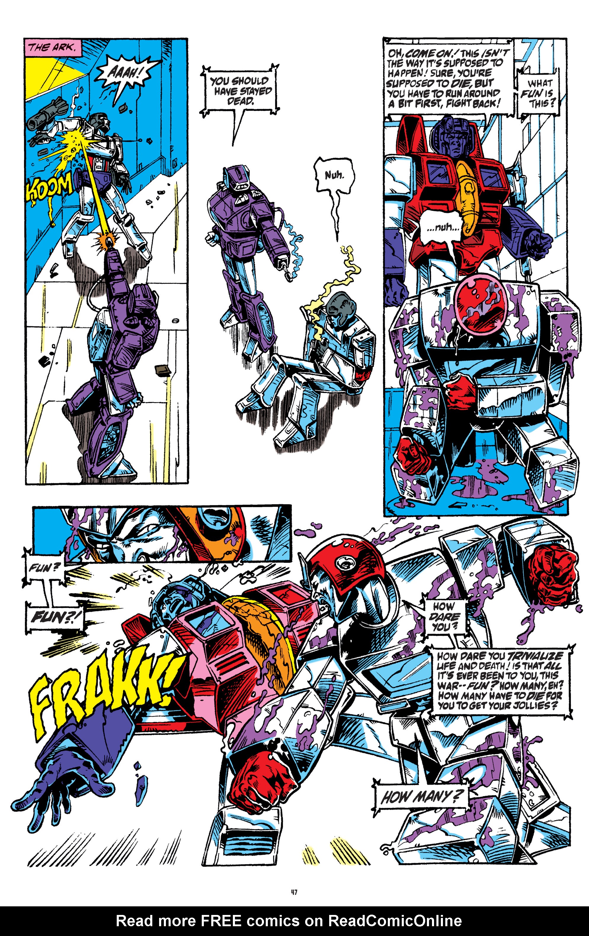 Read online The Transformers Classics comic -  Issue # TPB 7 - 48