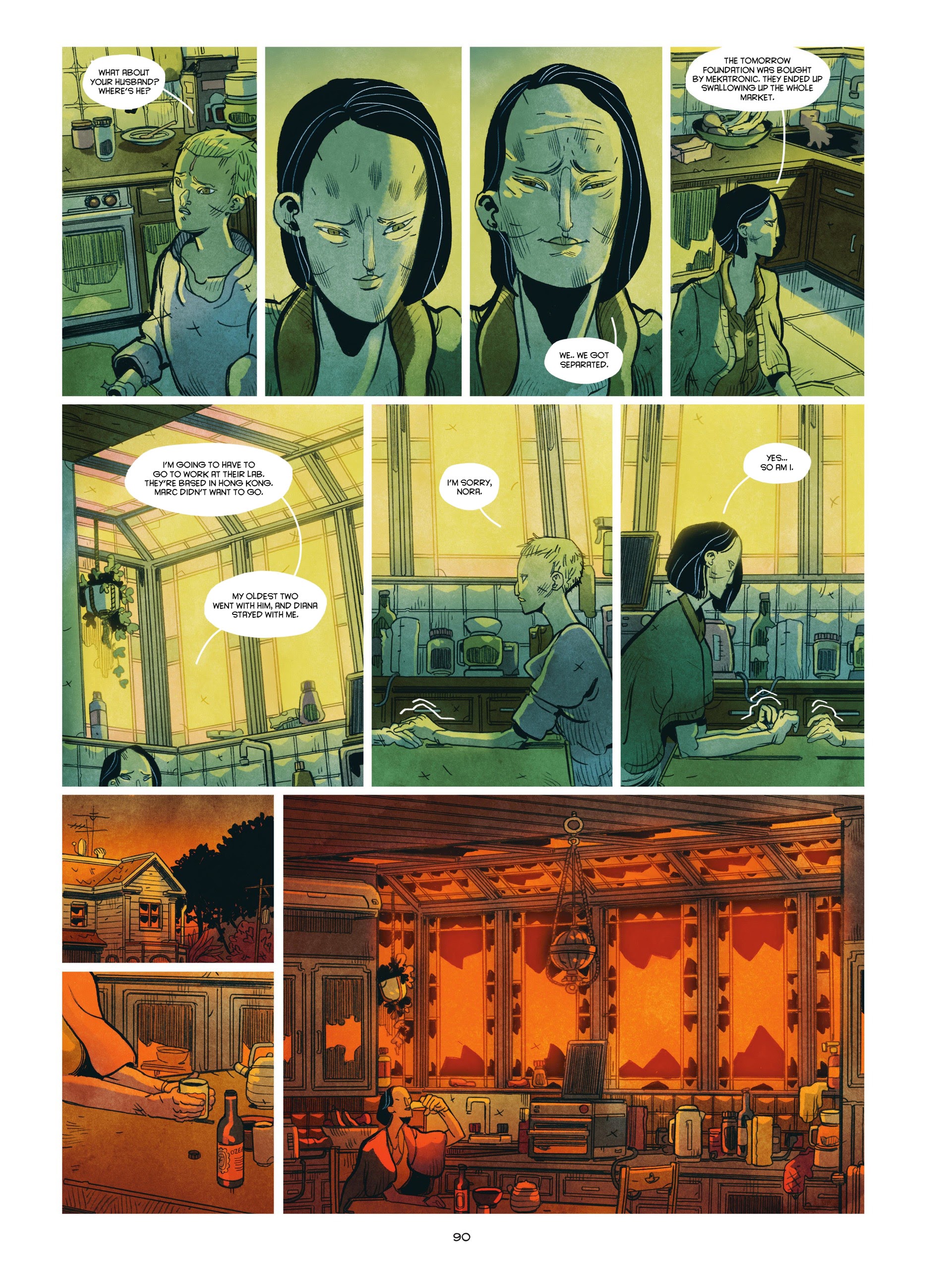 Read online Carbon & Silicon (2020) comic -  Issue # TPB (Part 1) - 89