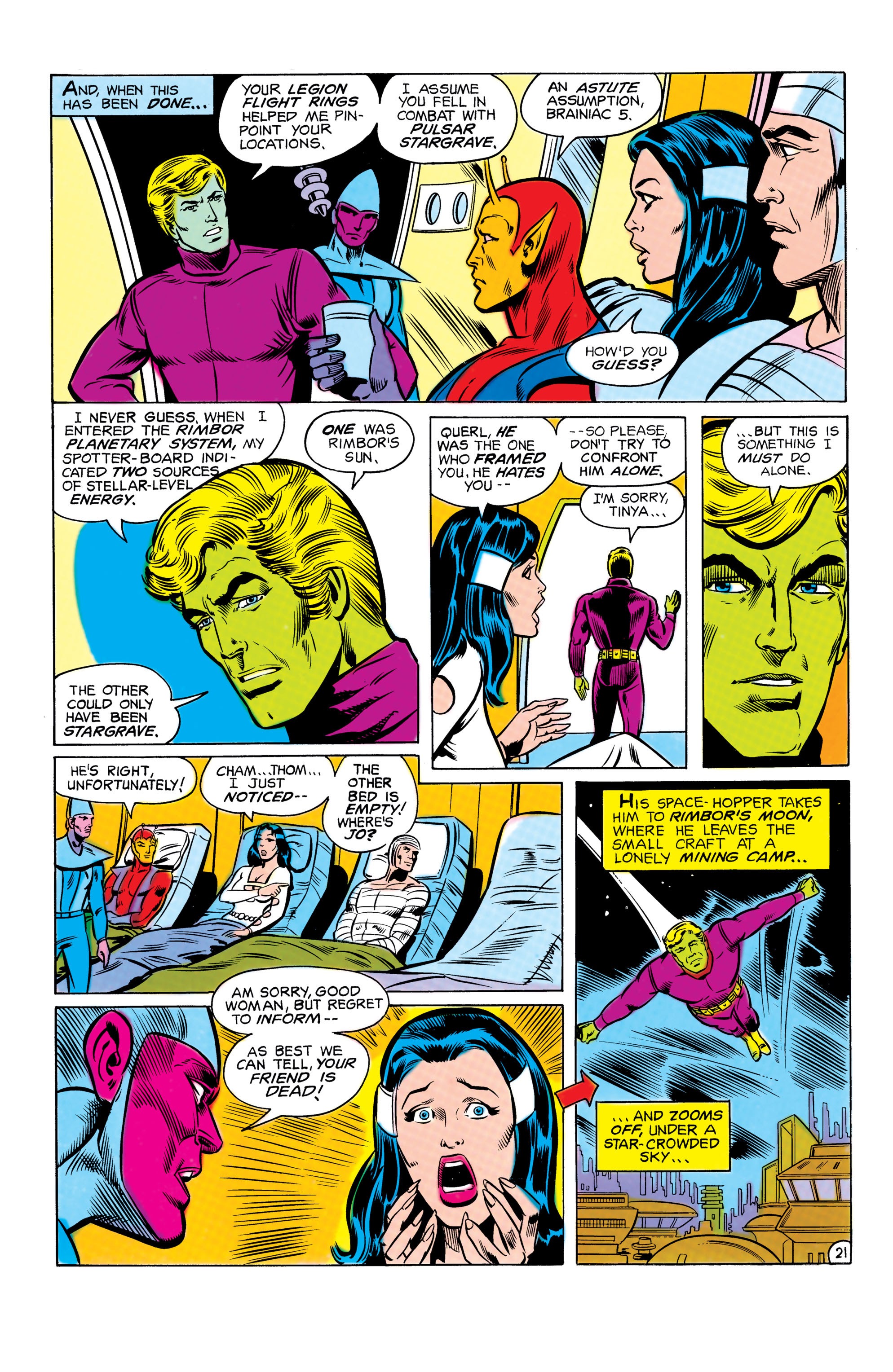 Read online Legion of Super-Heroes (1980) comic -  Issue #273 - 22
