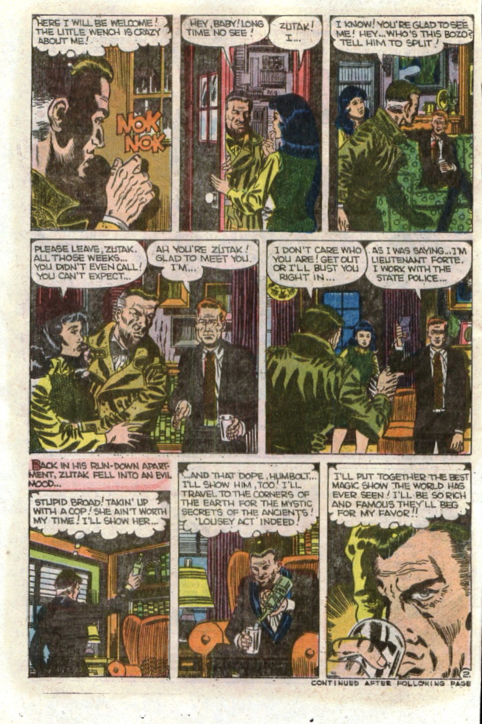 Read online Midnight Tales comic -  Issue #15 - 16