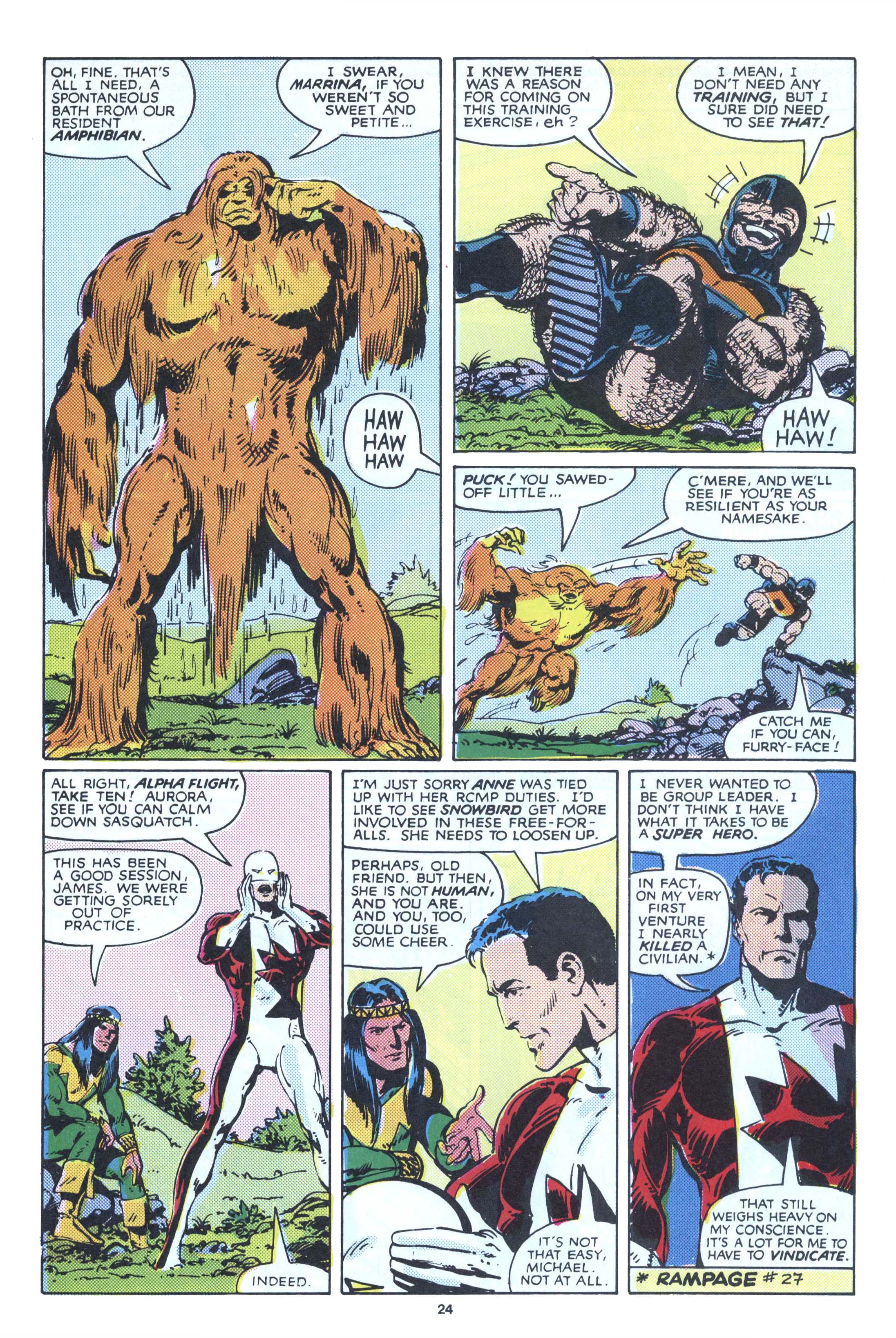 Read online Secret Wars (1985) comic -  Issue #6 - 24