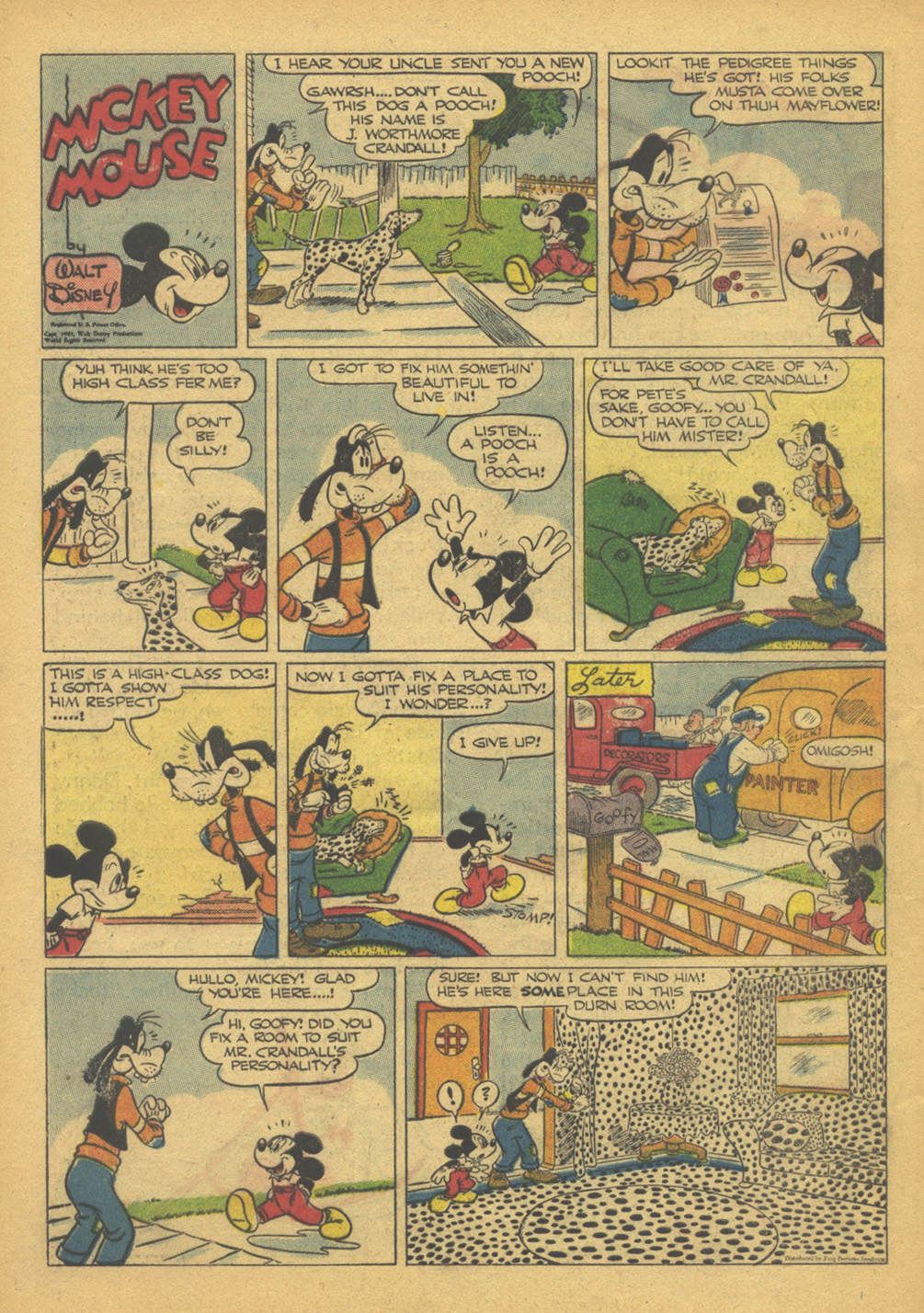 Read online Walt Disney's Comics and Stories comic -  Issue #107 - 36