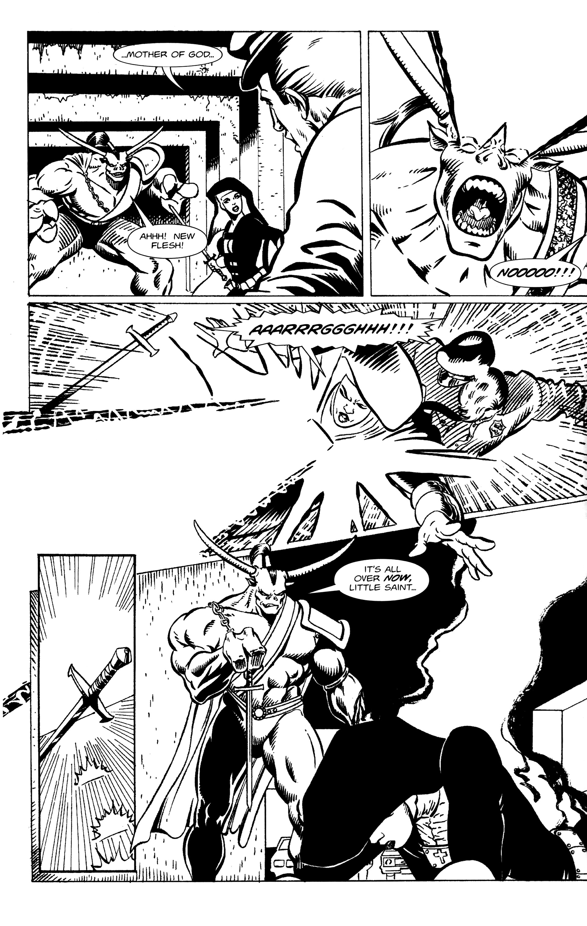 Warrior Nun Areala:  Dangerous Game Issue #1 #1 - English 21