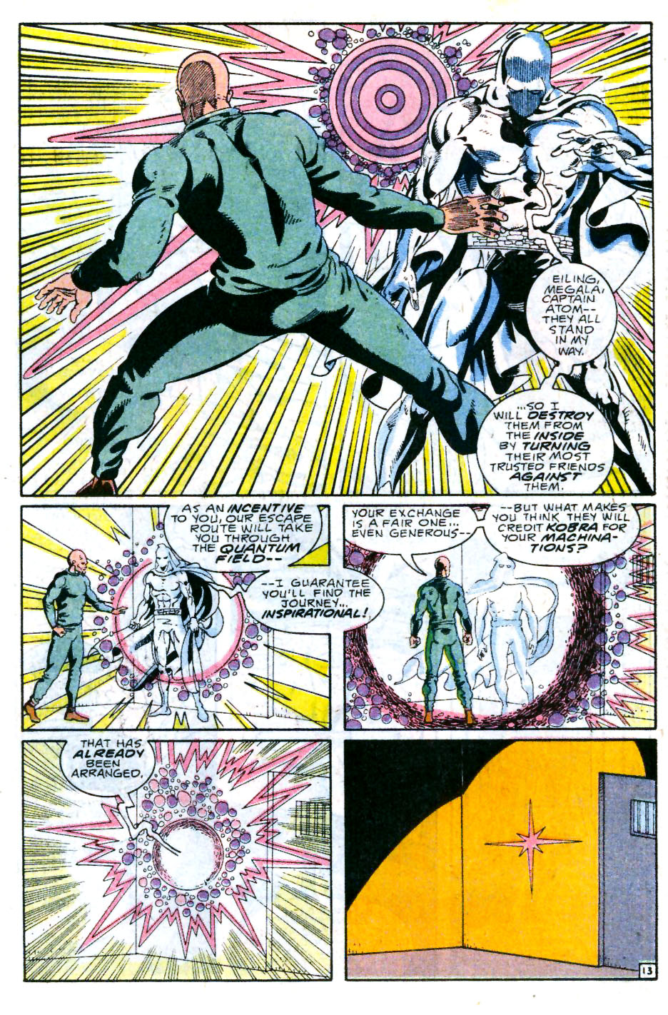 Read online Captain Atom (1987) comic -  Issue #40 - 14