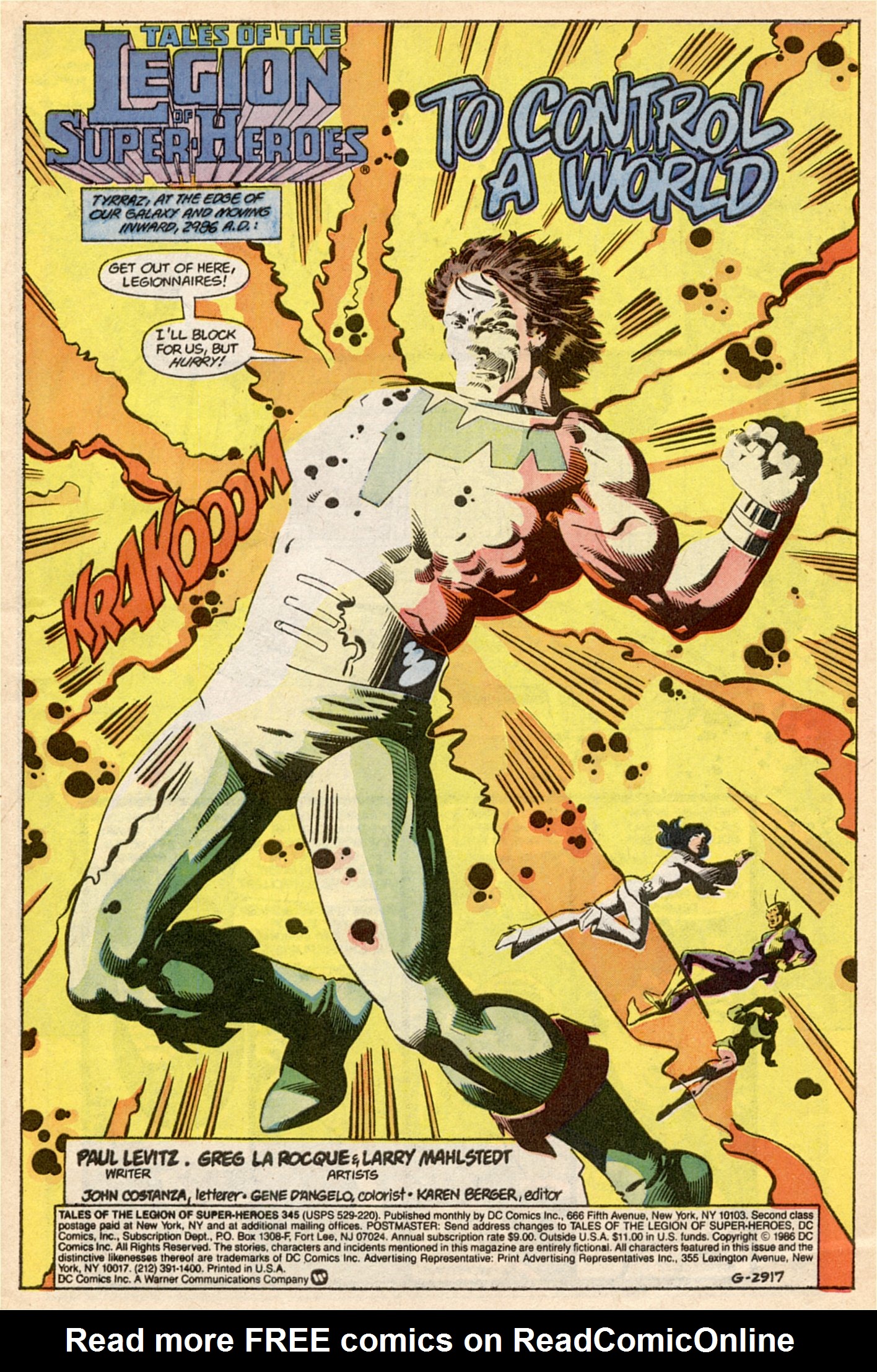 Read online Tales of the Legion comic -  Issue #345 - 2