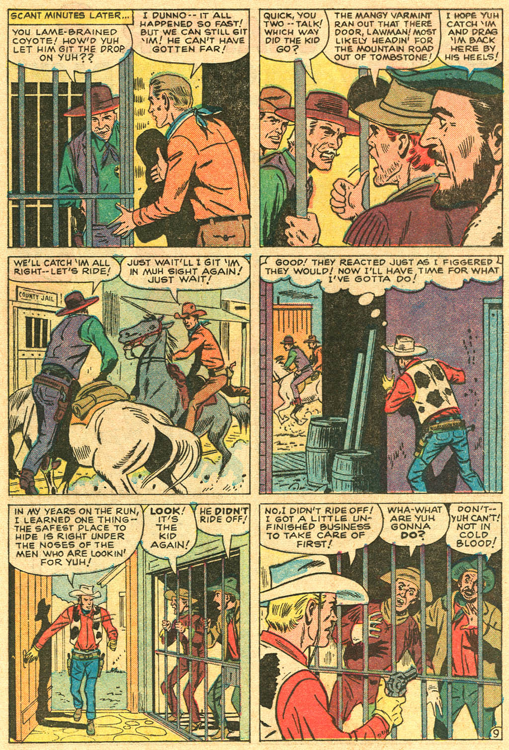 Read online Kid Colt Outlaw comic -  Issue #130 - 48