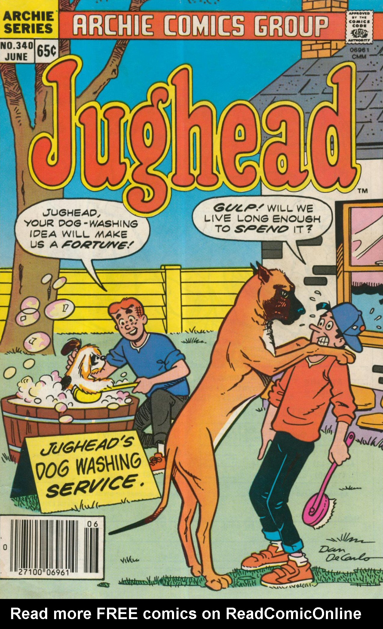 Read online Jughead (1965) comic -  Issue #340 - 1
