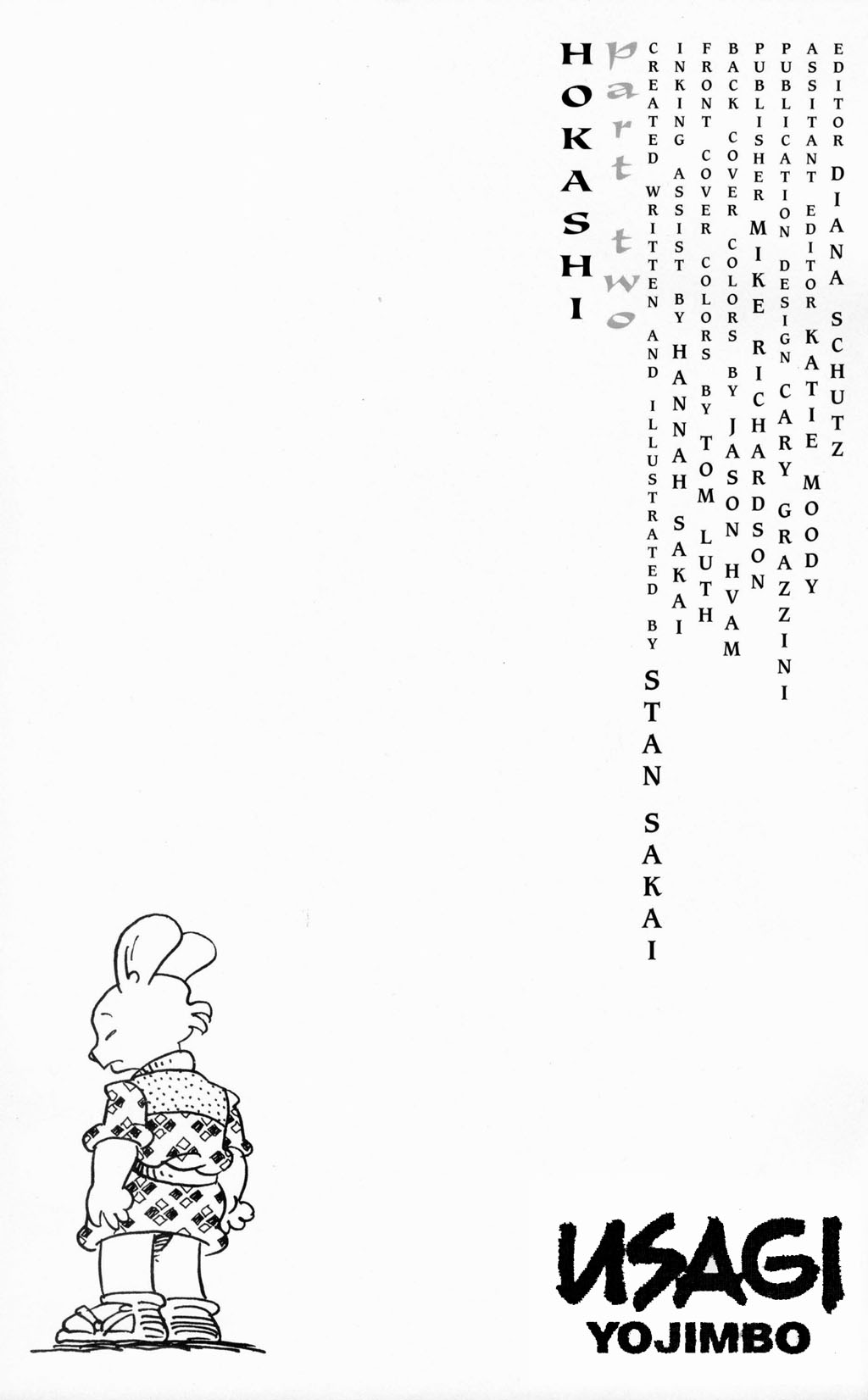 Read online Usagi Yojimbo (1996) comic -  Issue #75 - 2