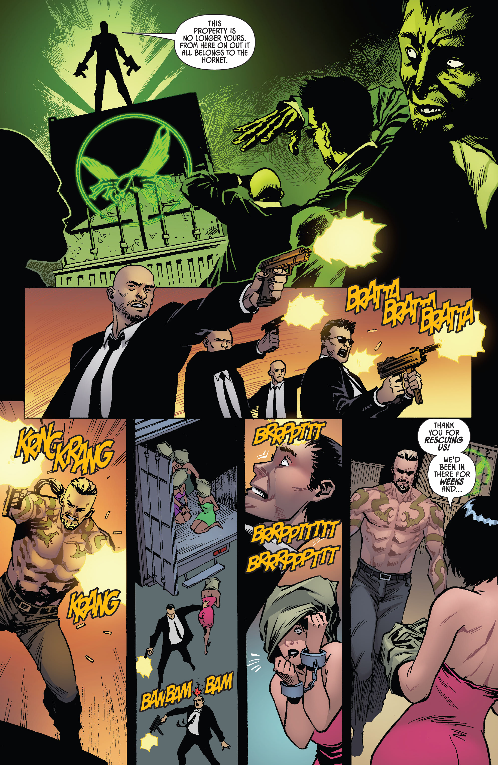 Read online Green Hornet: One Night in Bangkok comic -  Issue # Full - 11