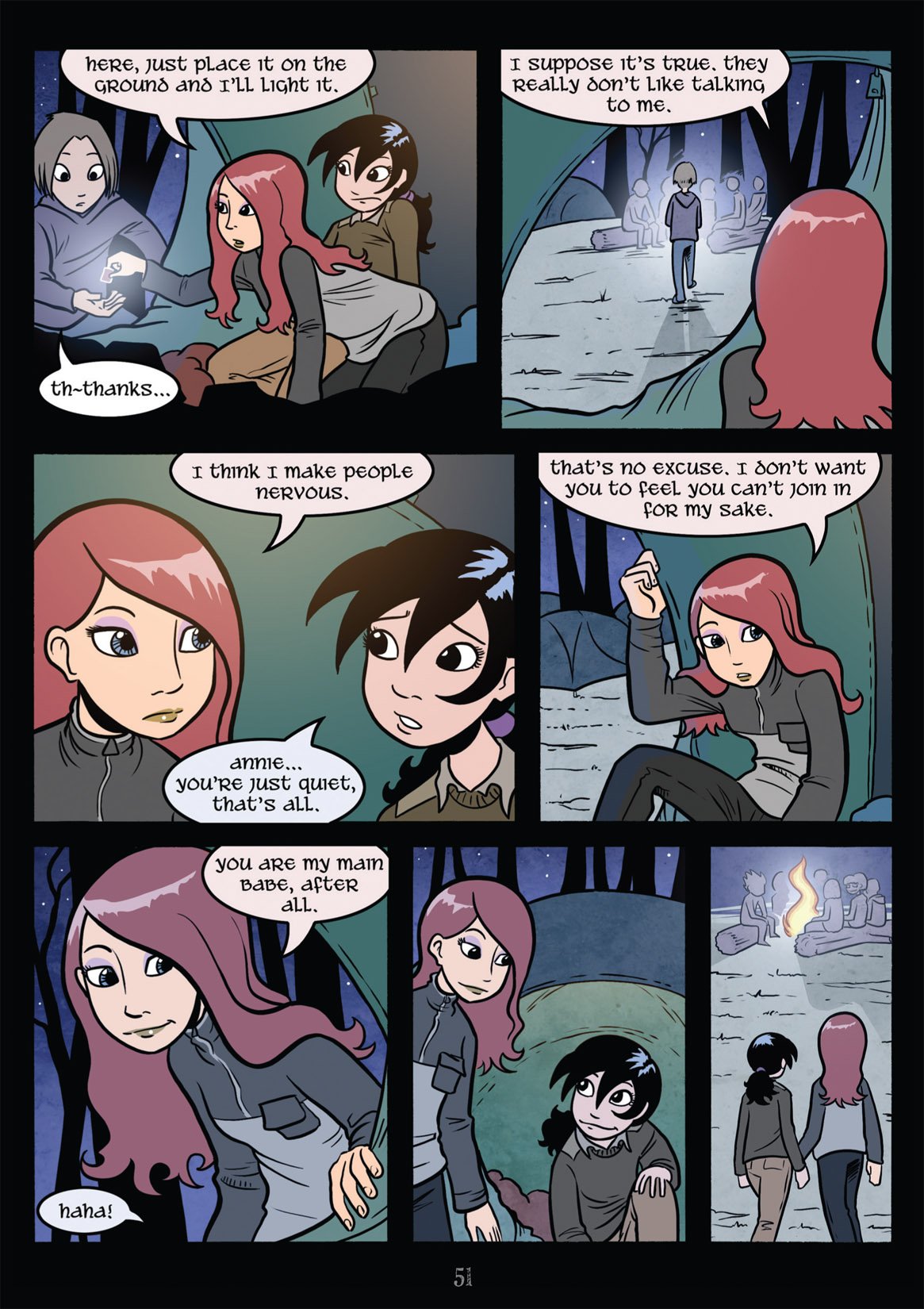 Read online Gunnerkrigg Court comic -  Issue # TPB 3 (Part 1) - 57