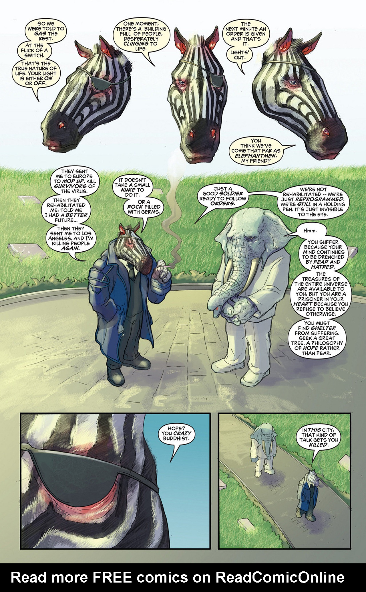 Read online Elephantmen comic -  Issue #44 - 17