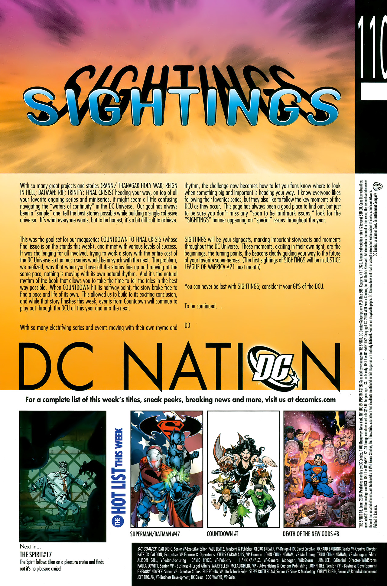Read online The Spirit (2007) comic -  Issue #16 - 23