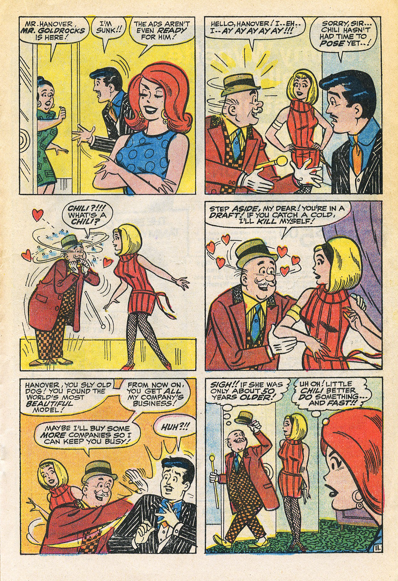 Read online Millie the Model comic -  Issue #193 - 17