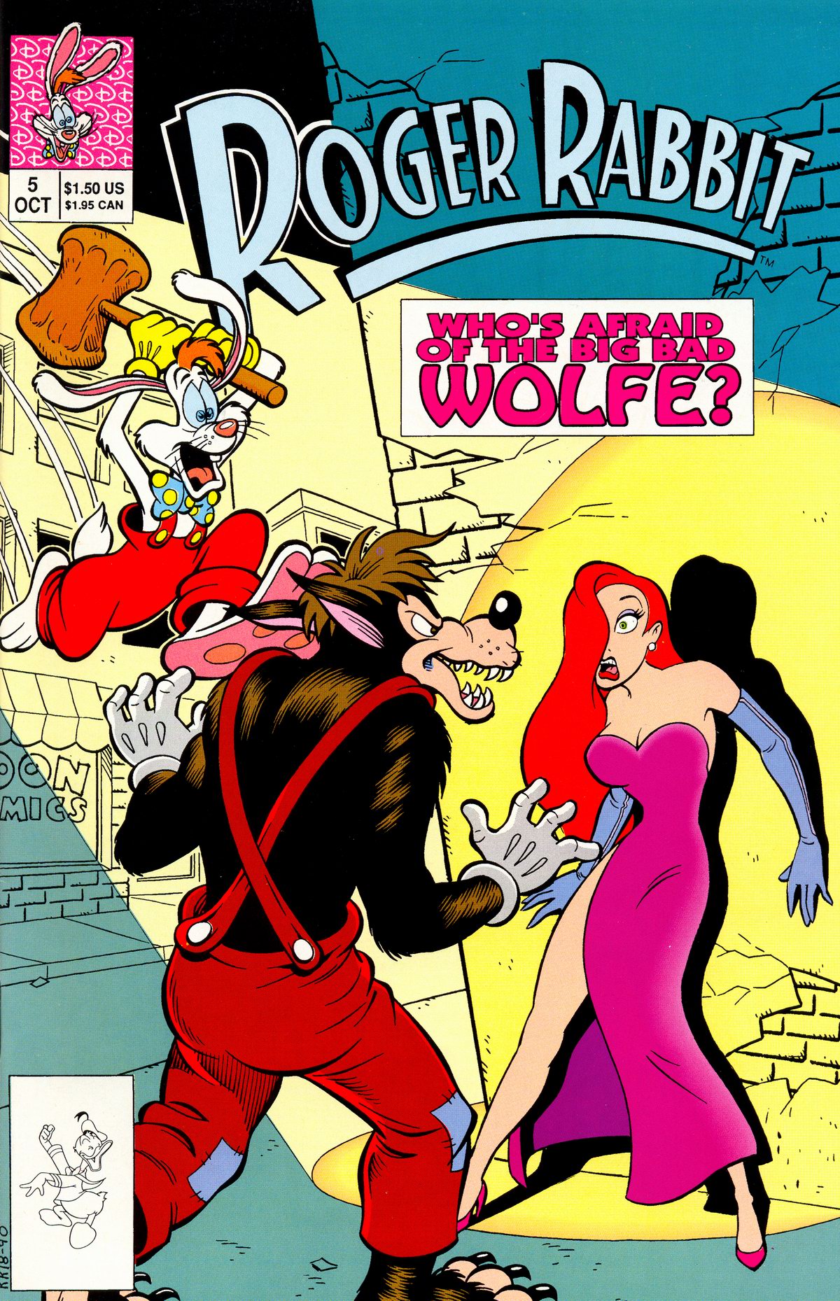 Read online Roger Rabbit comic -  Issue #5 - 1