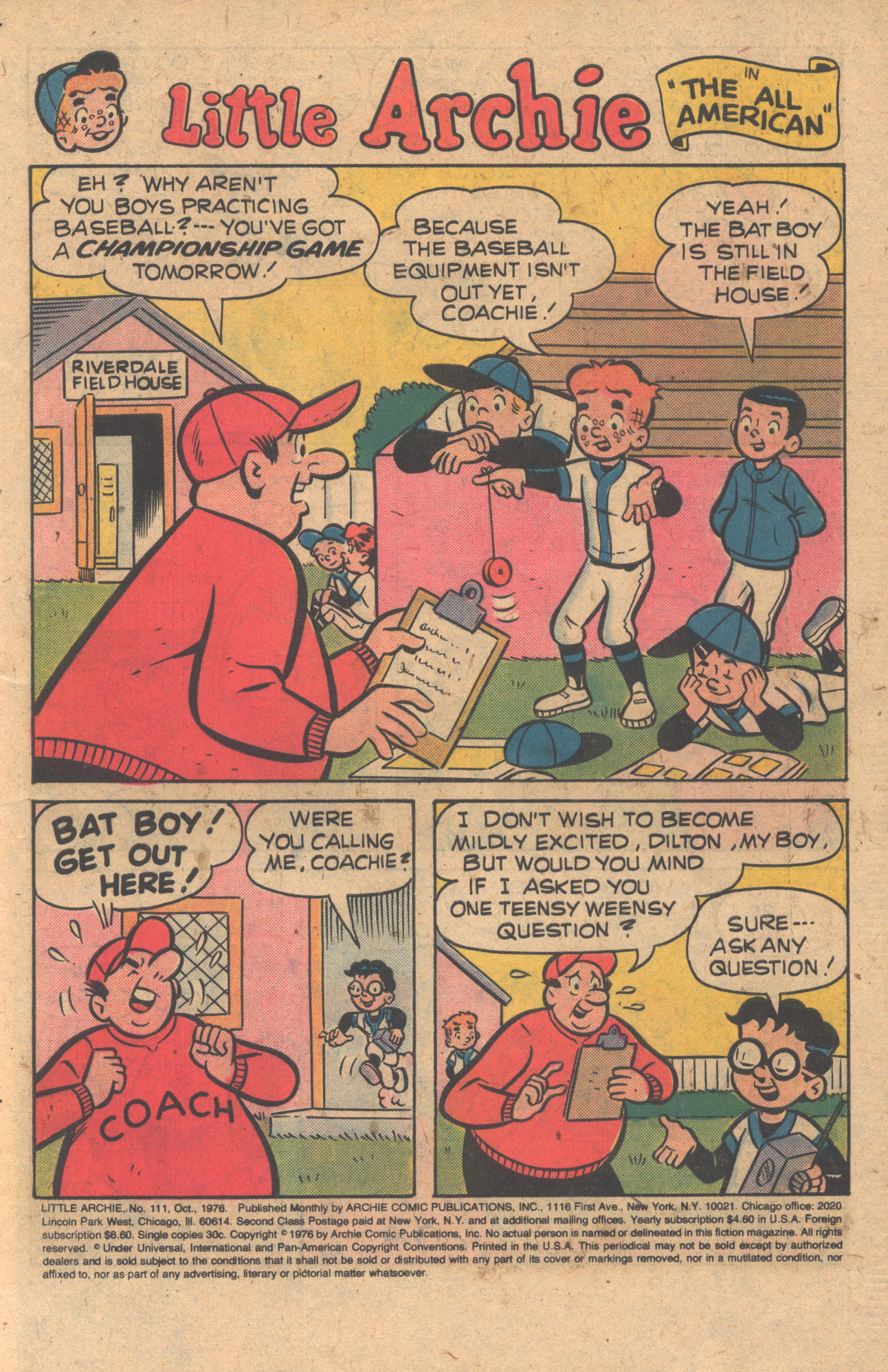 Read online The Adventures of Little Archie comic -  Issue #111 - 3