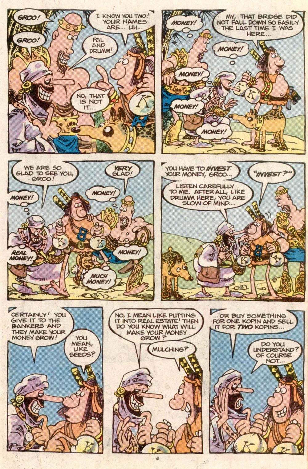 Read online Sergio Aragonés Groo the Wanderer comic -  Issue #31 - 4