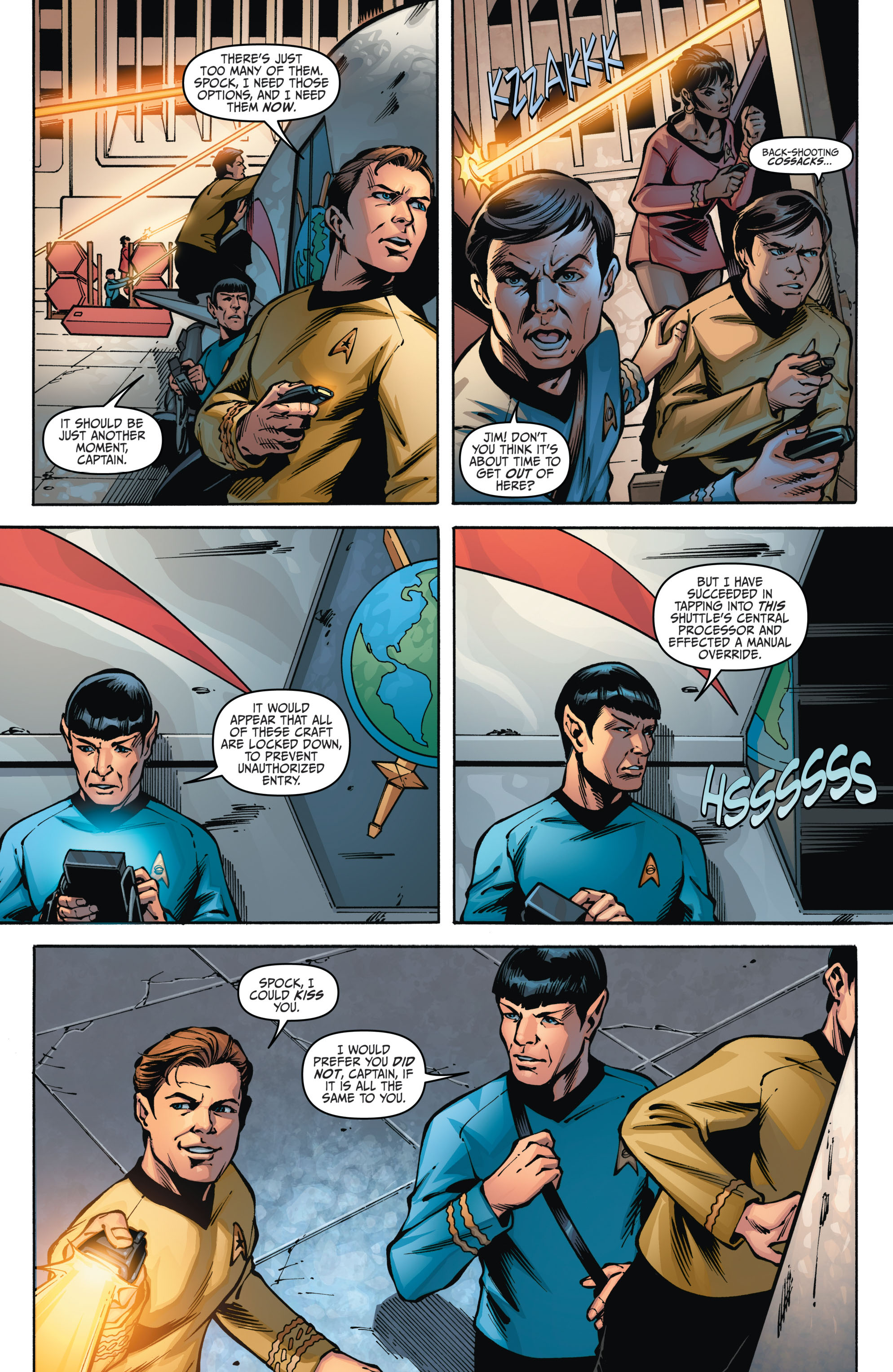 Read online Star Trek/Legion of Super-Heroes comic -  Issue #2 - 13