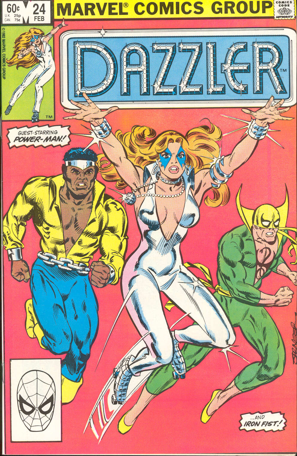 Read online Dazzler (1981) comic -  Issue #24 - 1