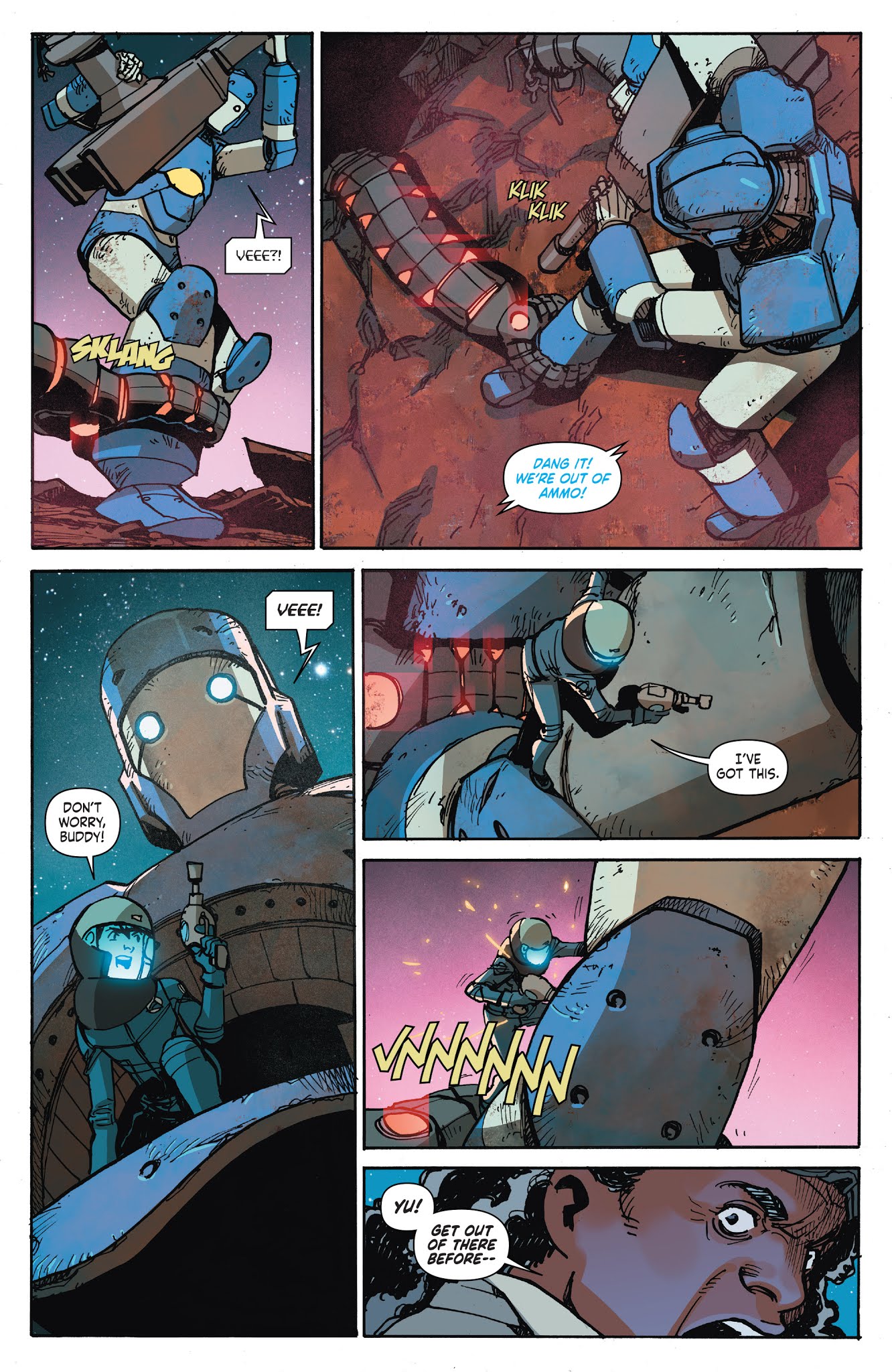 Read online Mech Cadet Yu comic -  Issue #9 - 17