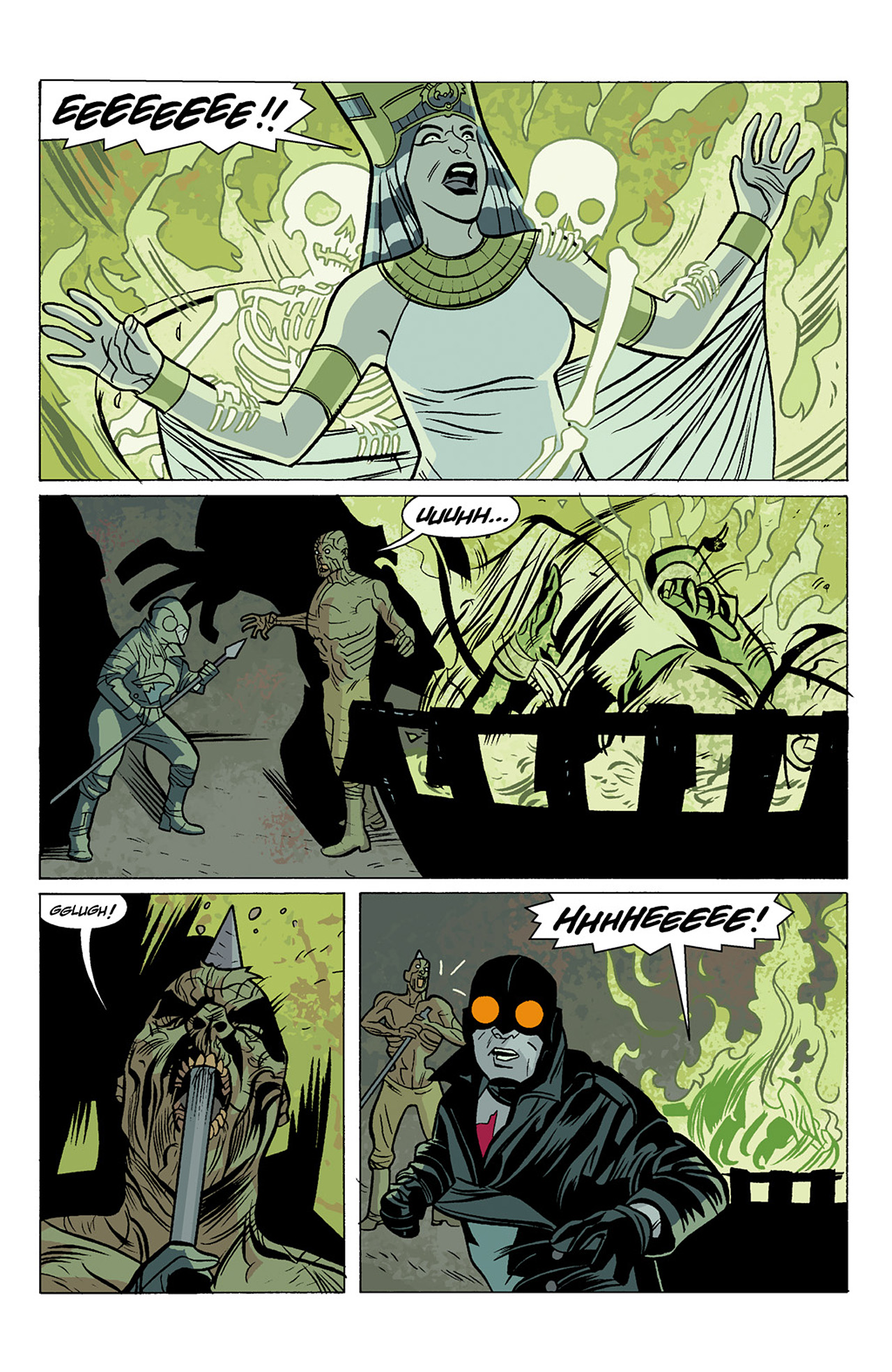 Read online Lobster Johnson: The Prayer of Neferu comic -  Issue # Full - 21