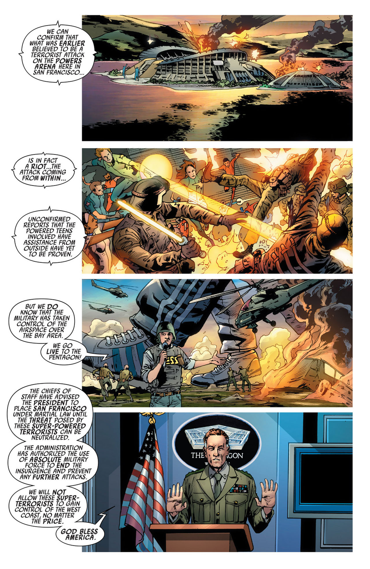 Read online America's Got Powers comic -  Issue #5 - 6