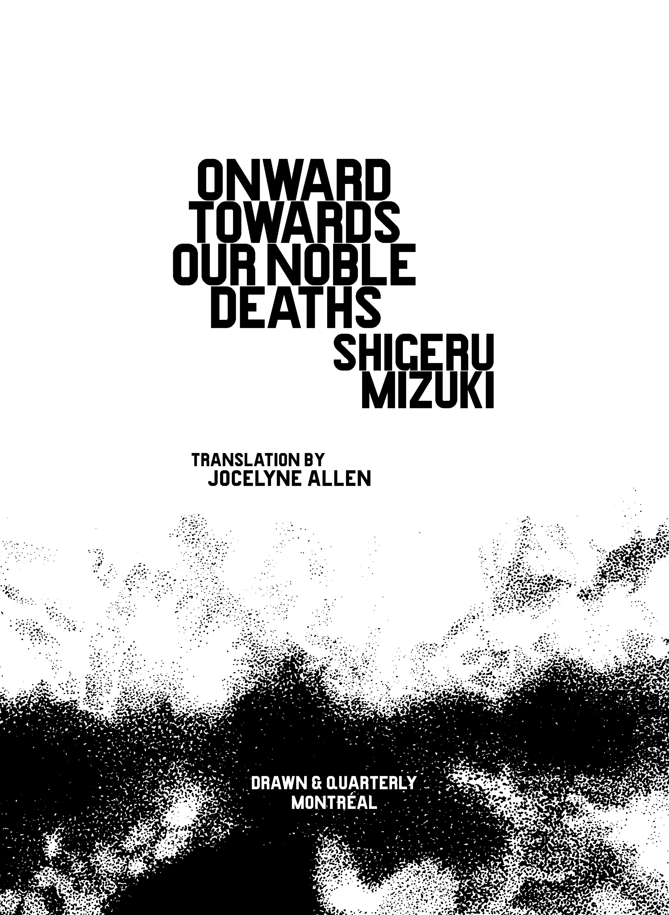 Read online Onward Towards Our Noble Deaths comic -  Issue # TPB (Part 1) - 4