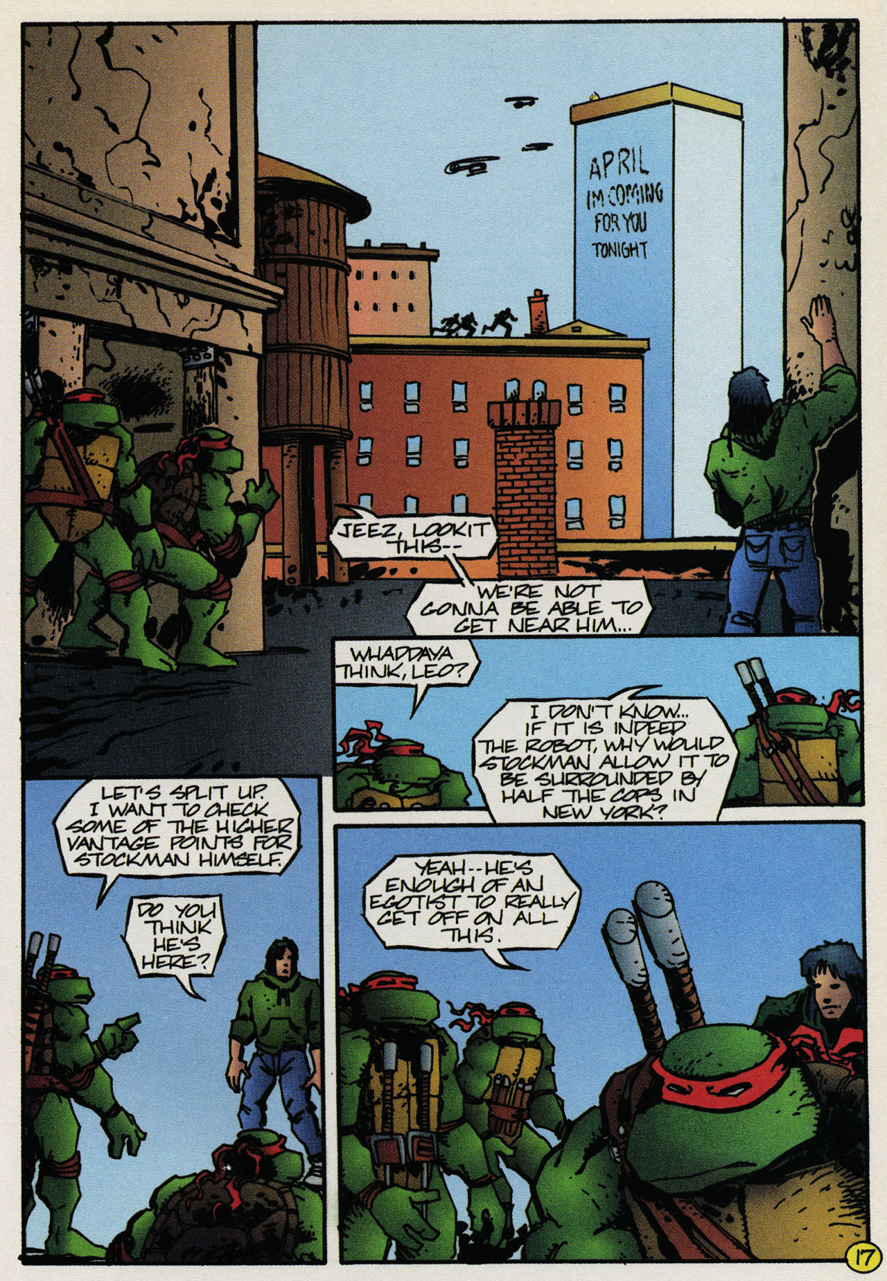 Read online Teenage Mutant Ninja Turtles (1993) comic -  Issue #7 - 19