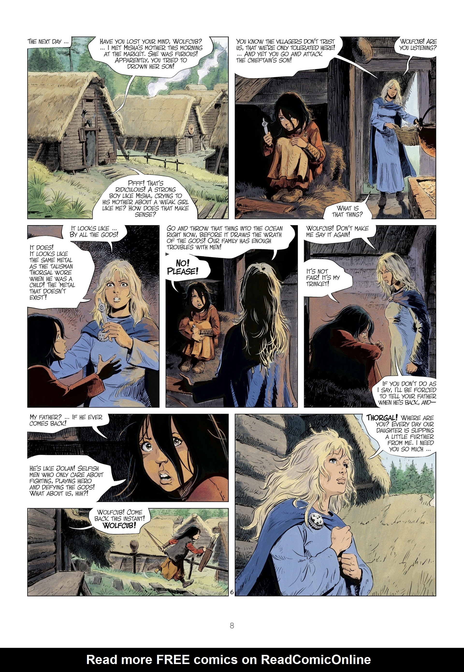 Read online The World of Thorgal: Wolfcub comic -  Issue #1 - 10