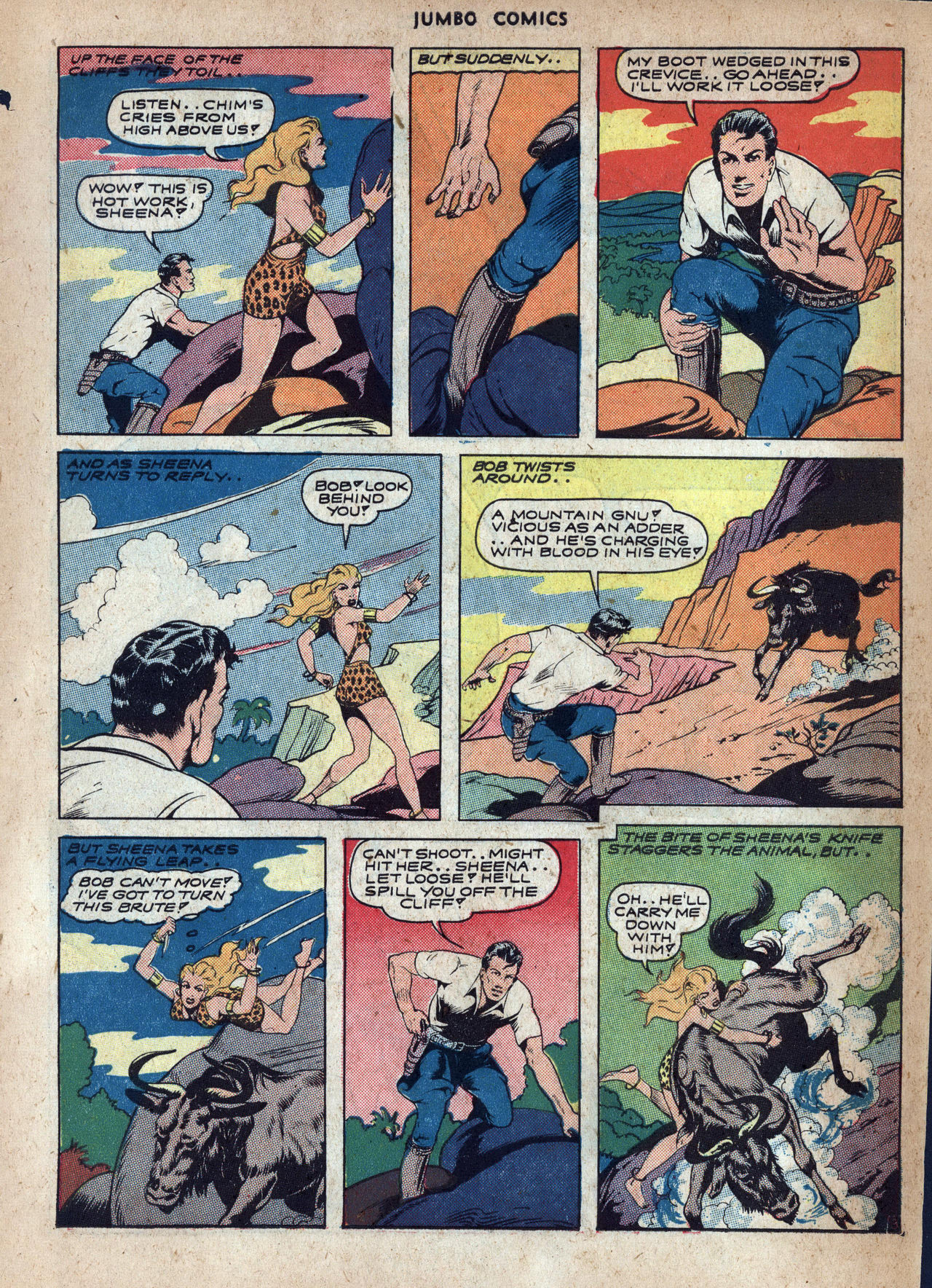 Read online Jumbo Comics comic -  Issue #54 - 5