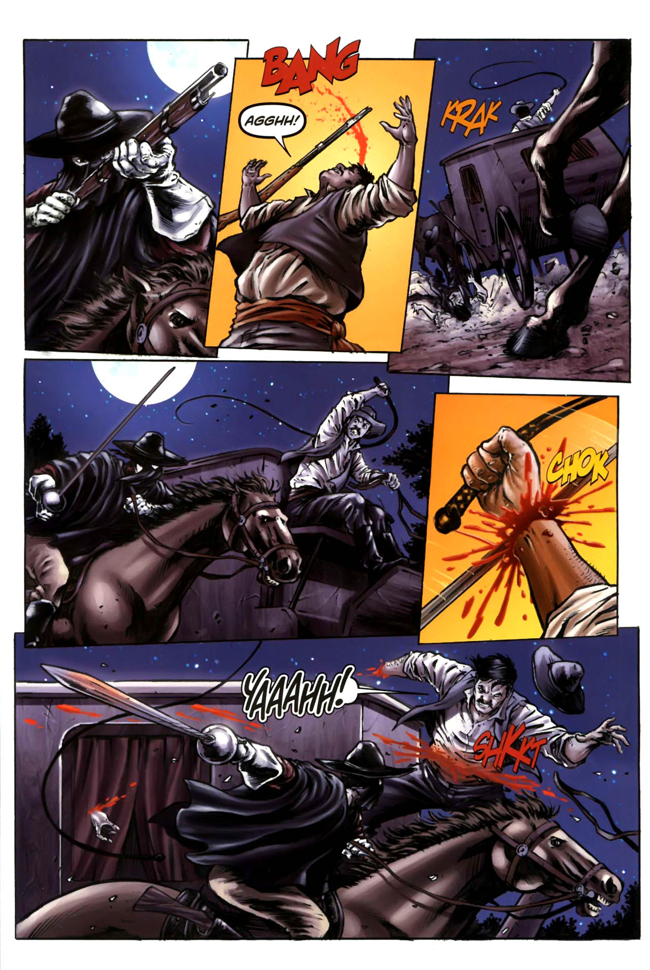 Read online Zorro (2008) comic -  Issue #14 - 5