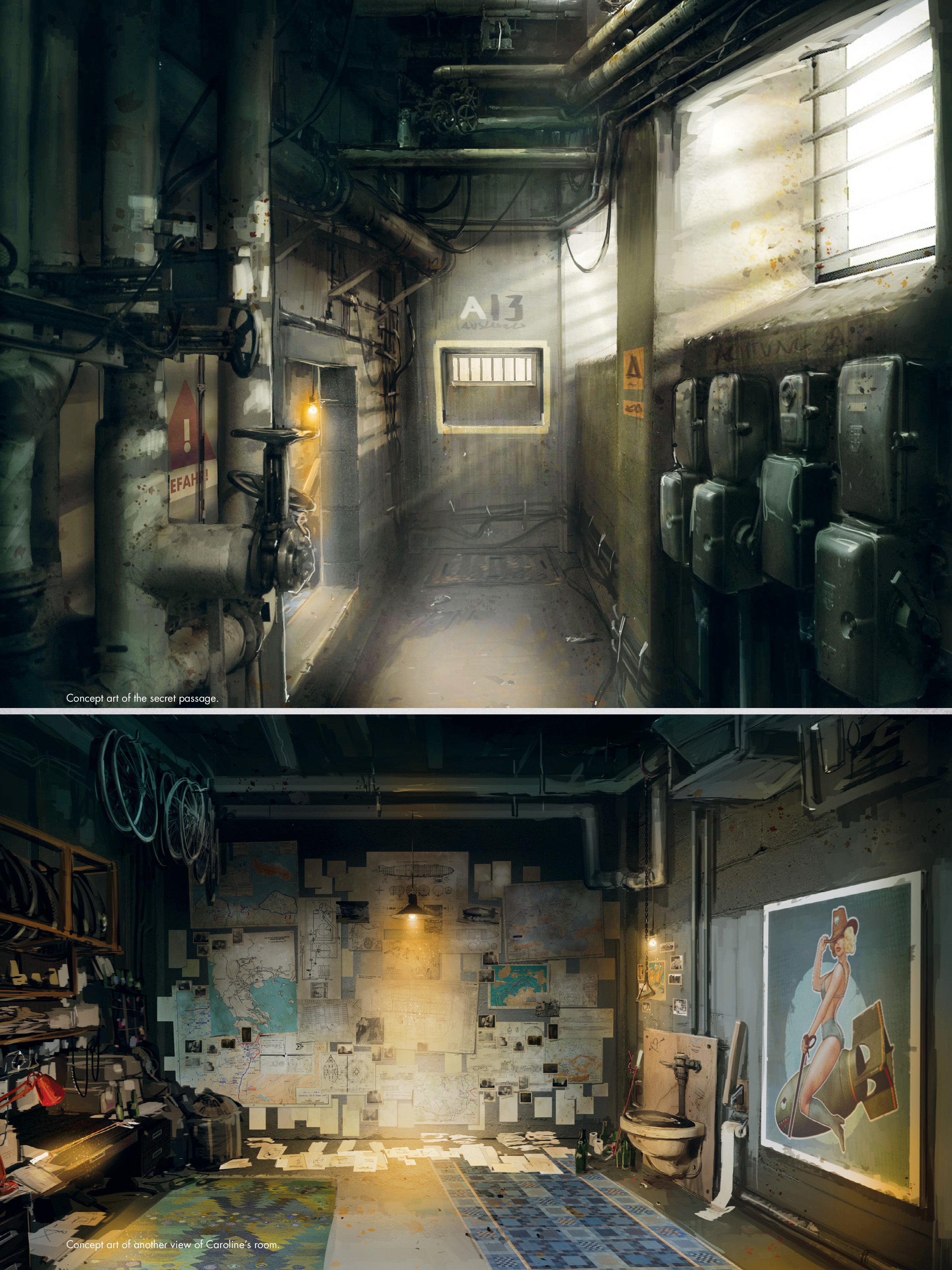 Read online The Art of Wolfenstein: The New Order comic -  Issue # TPB (Part 1) - 91