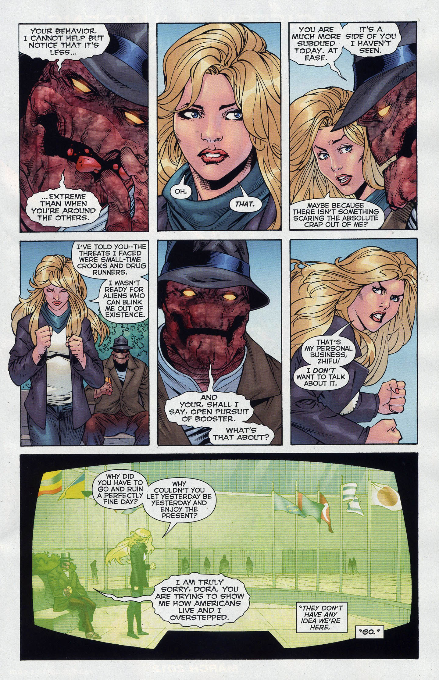 Read online Justice League International (2011) comic -  Issue #6 - 15