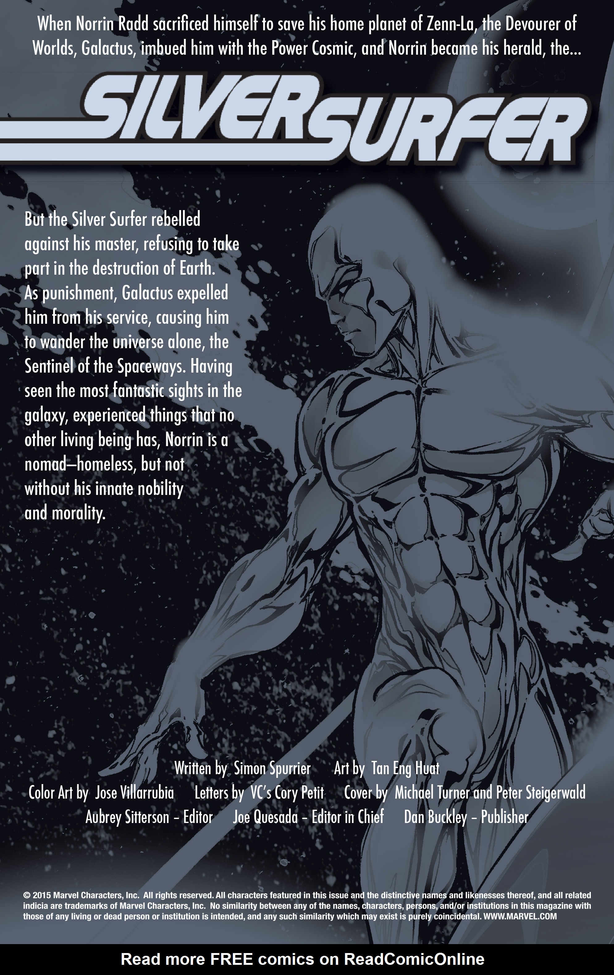 Read online Silver Surfer: In Thy Name comic -  Issue #1 - 2