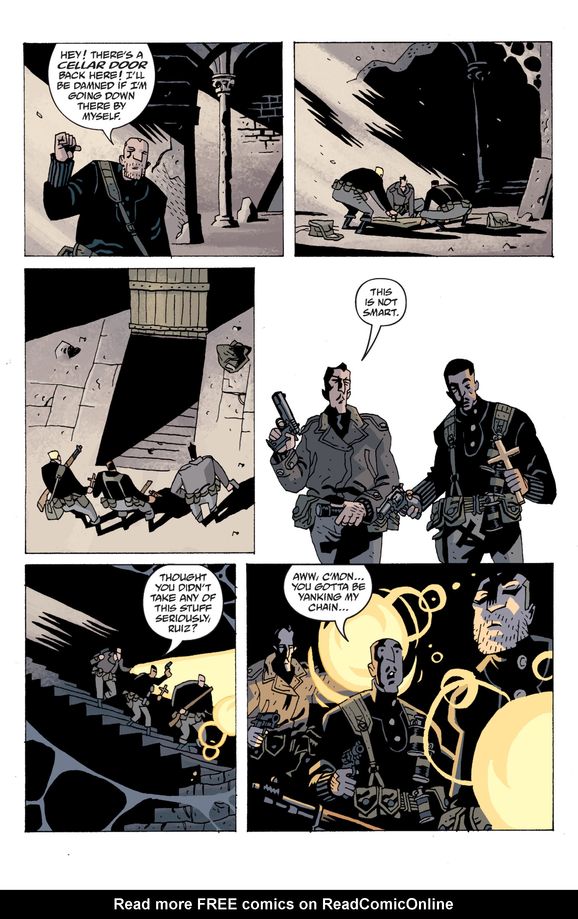 Read online B.P.R.D.: Hollow Earth and Other Stories comic -  Issue # TPB 13 - 56