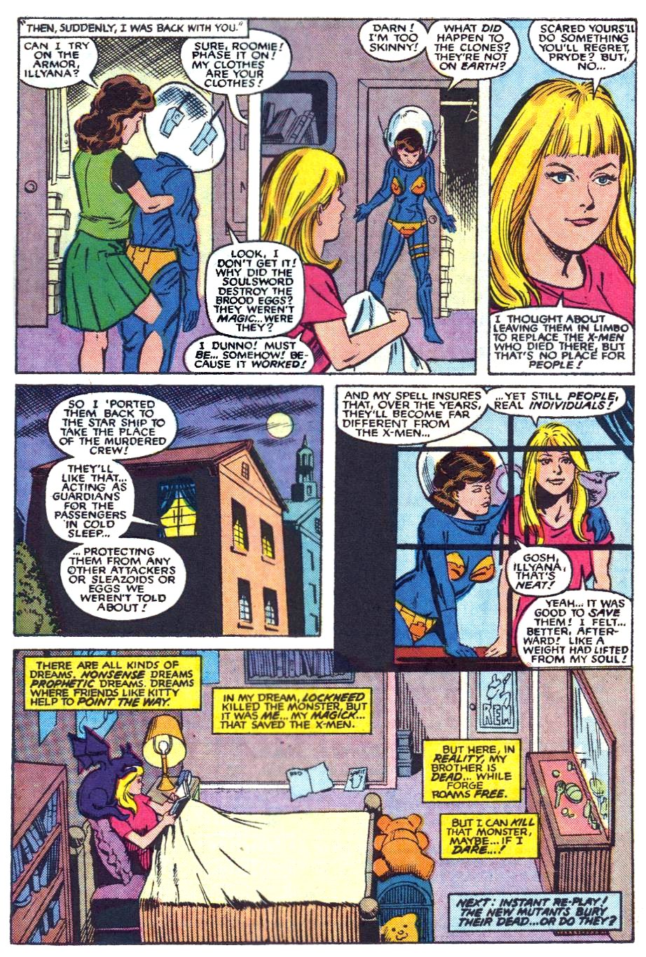 Read online The New Mutants comic -  Issue #63 - 25