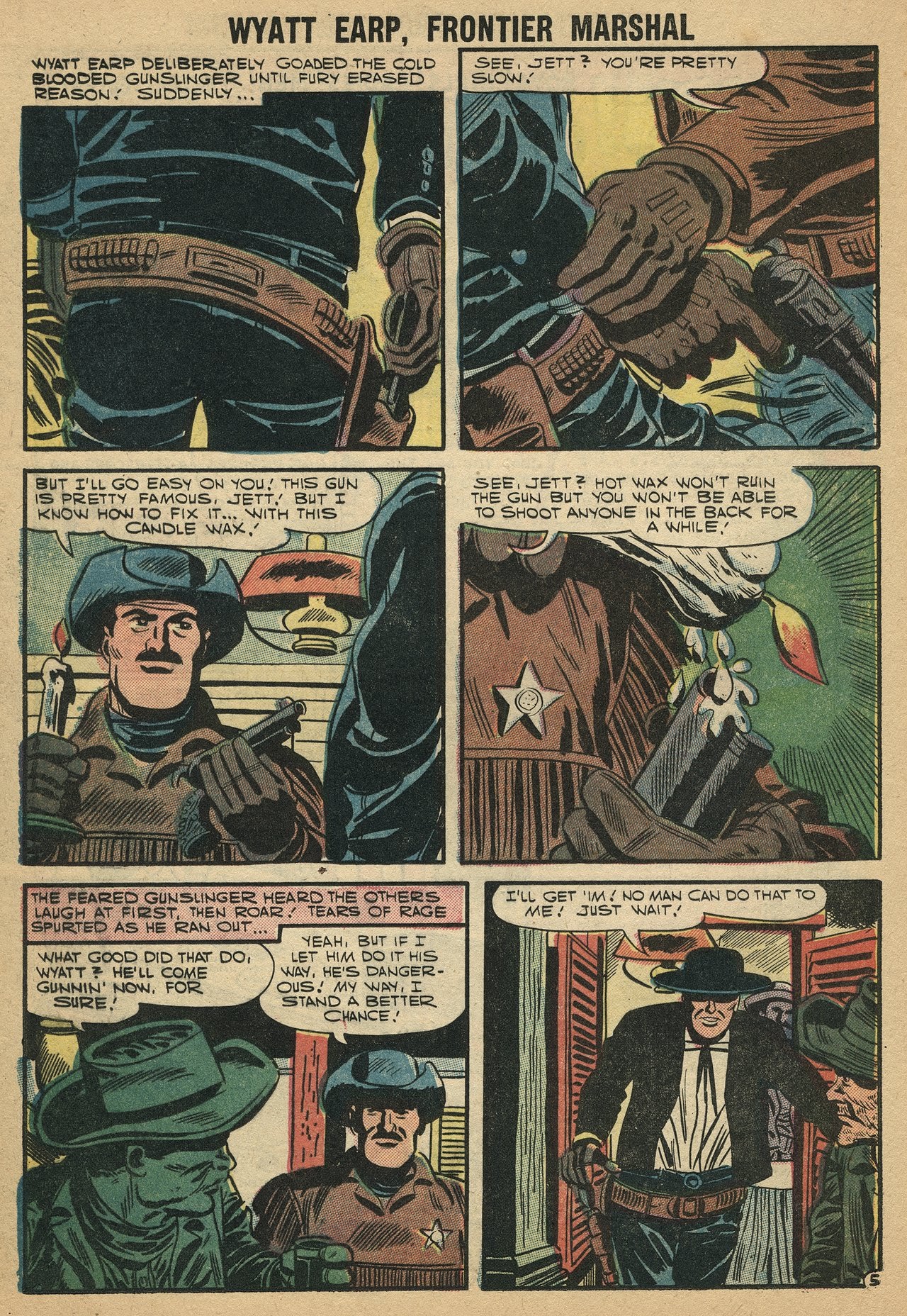 Read online Wyatt Earp Frontier Marshal comic -  Issue #17 - 16