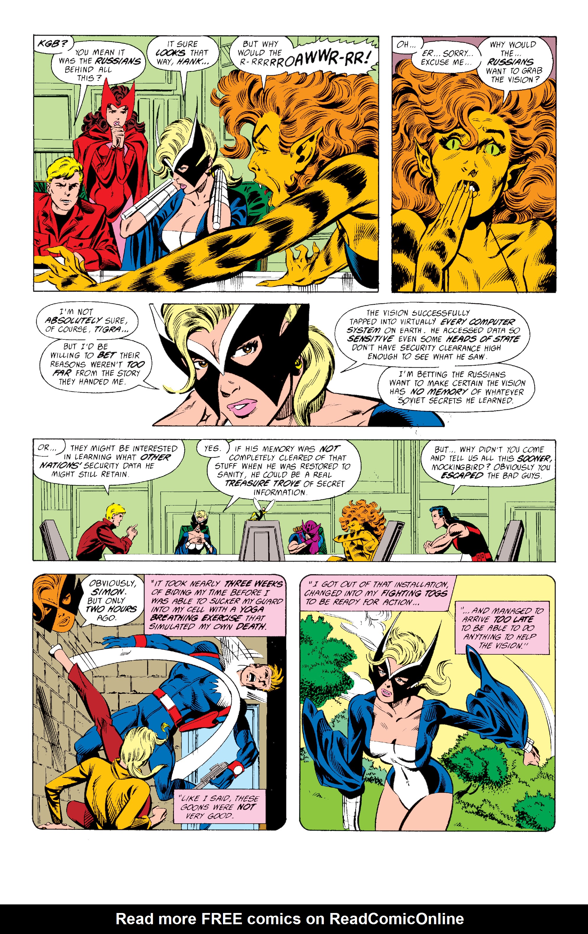 Read online Avengers West Coast Epic Collection: How The West Was Won comic -  Issue #Avengers West Coast Epic Collection Vision Quest (Part 2) - 84