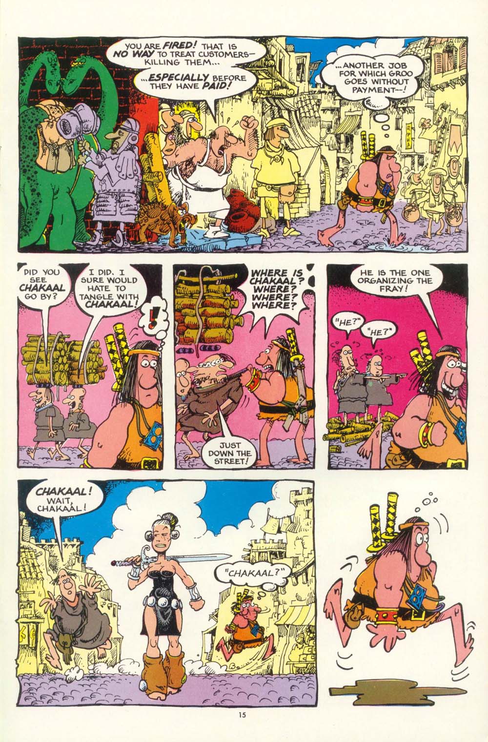 Read online Groo the Wanderer comic -  Issue #7 - 16
