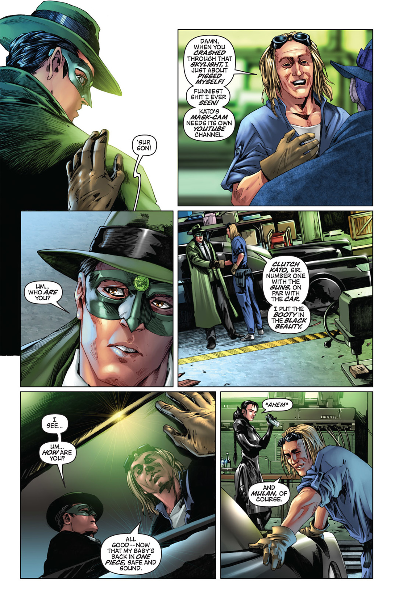 Read online Green Hornet comic -  Issue #6 - 6