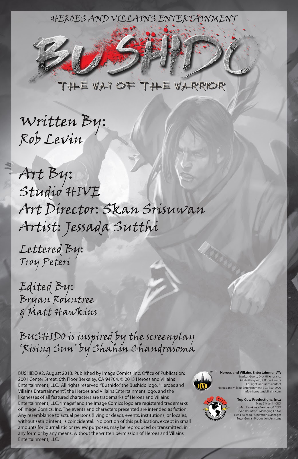 Bushido: The Way of the Warrior Issue #2 #2 - English 2