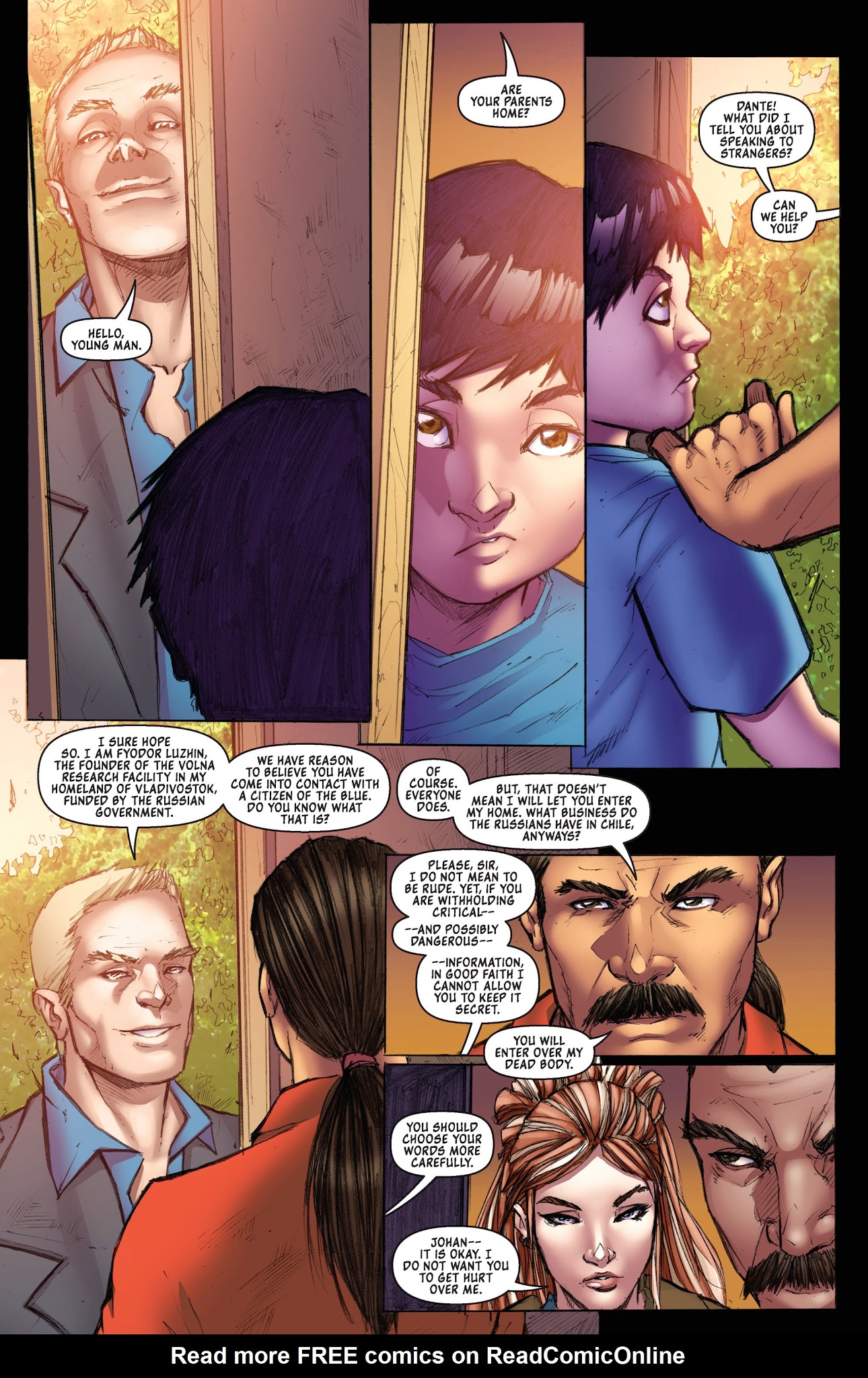 Read online Michael Turner's Fathom: Kiani (2014) comic -  Issue #1 - 17