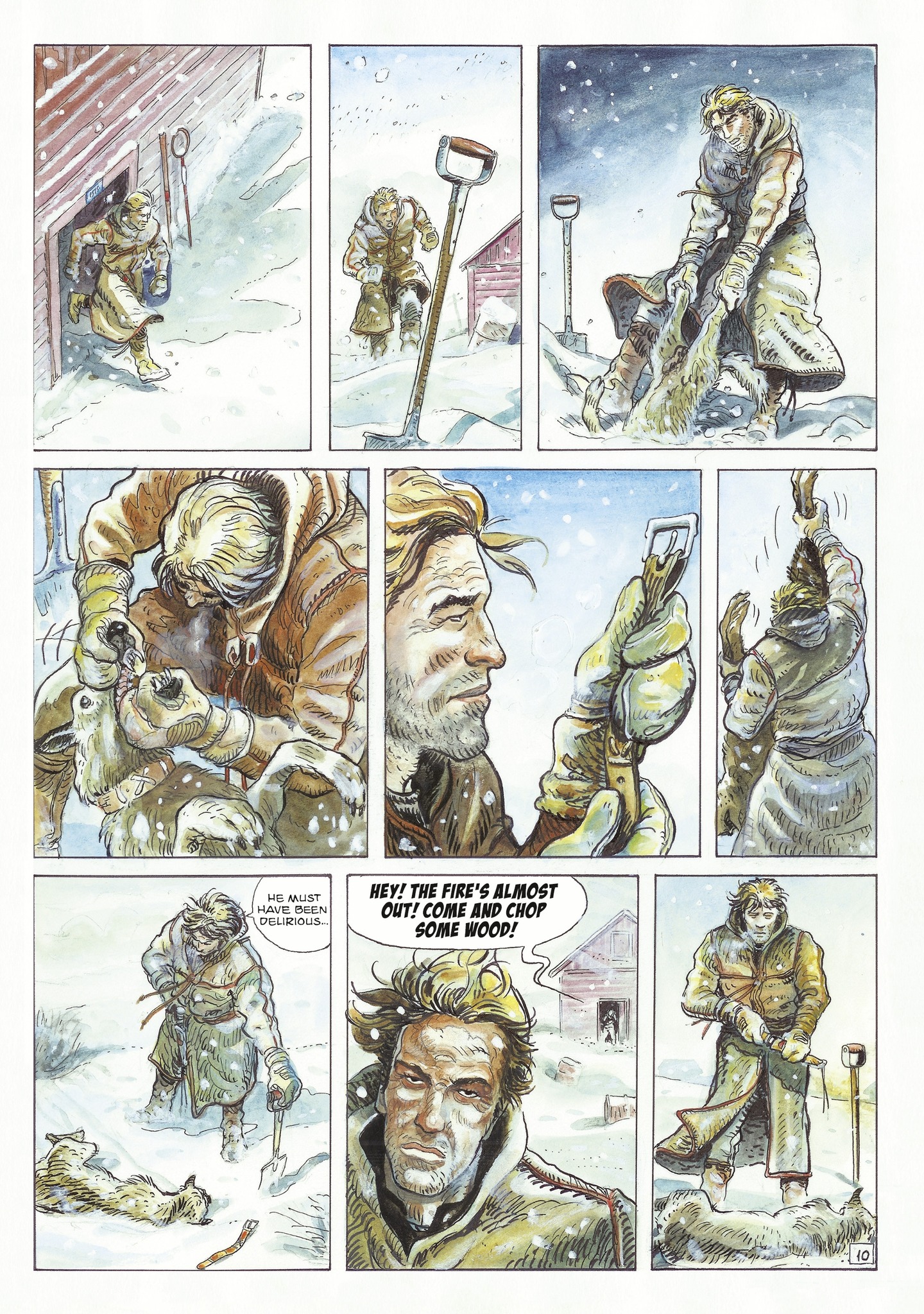 Read online The Man With the Bear comic -  Issue #1 - 12